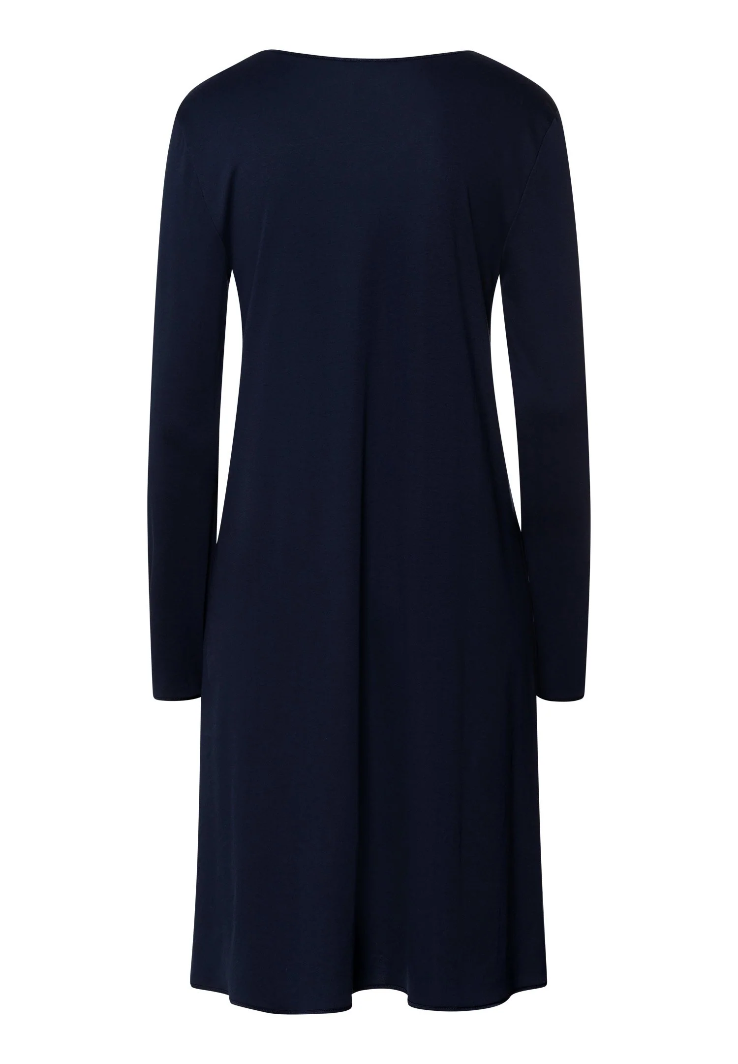 Cotton Silk L/SLV Nightdress 100cm | deep navy 074815-071610 - Image 3