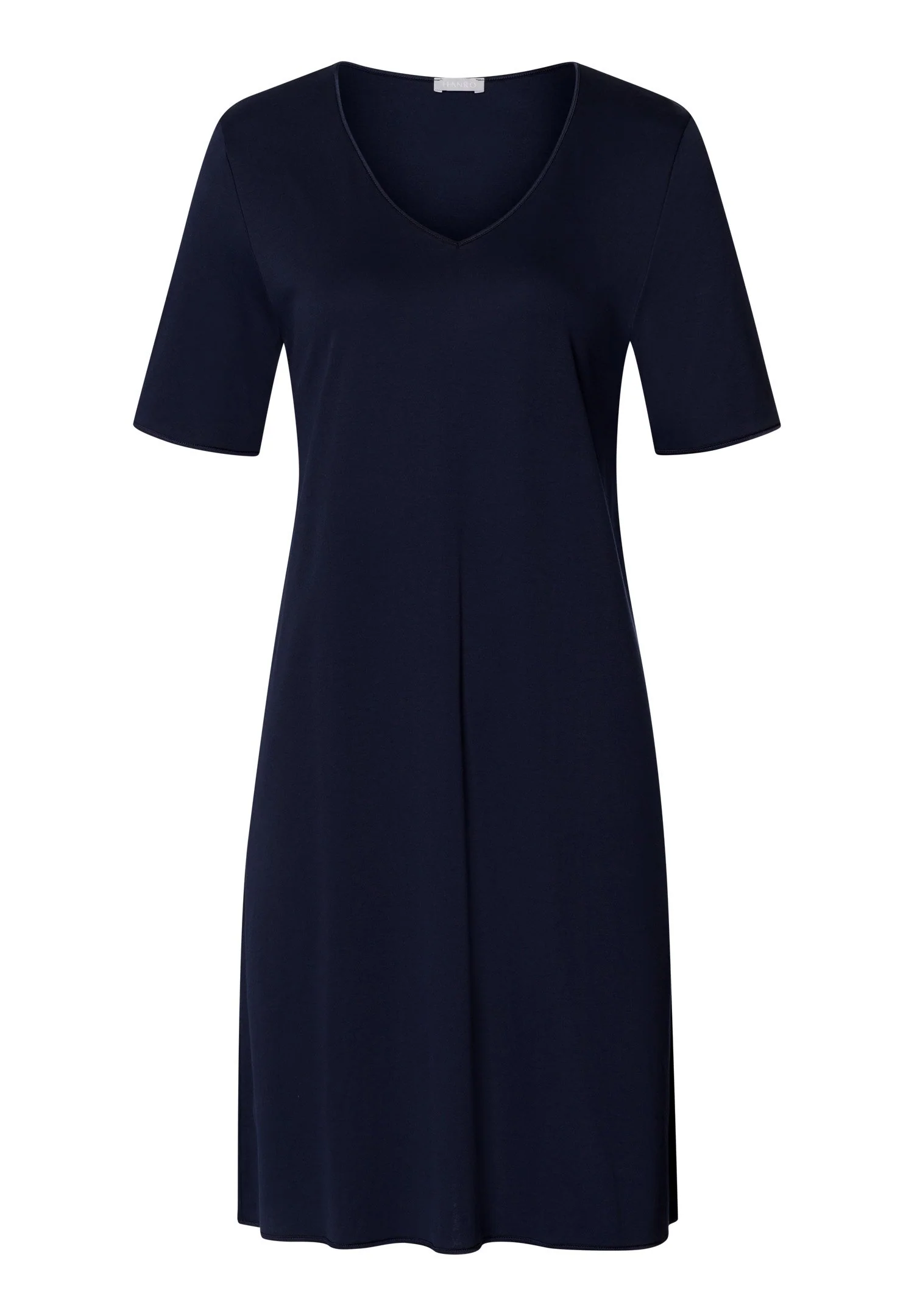 Cotton Silk S/SLV Nightdress 90cm | deep navy 074814-071610