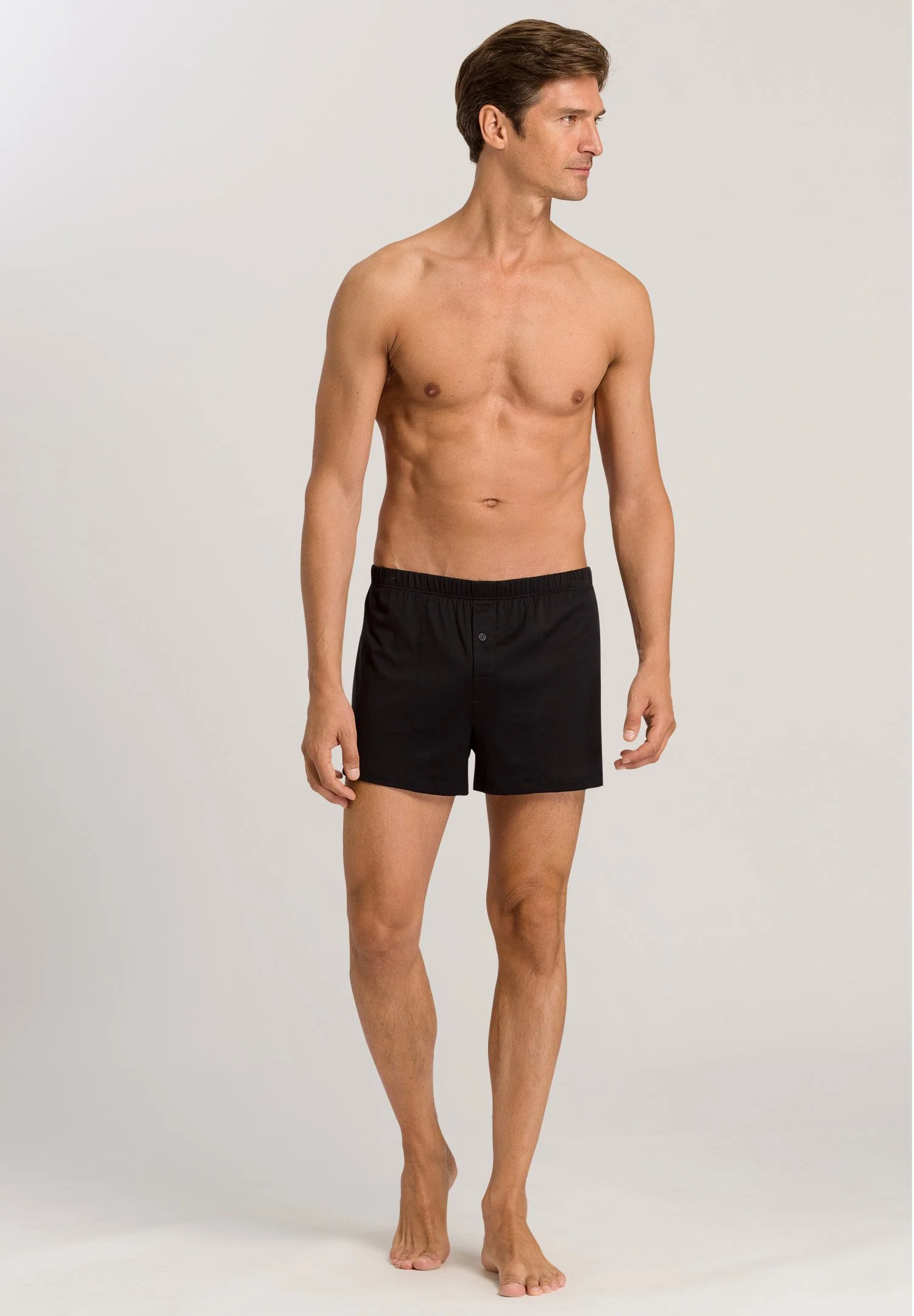 Cotton Sporty Boxers | black 073505-070199 - Image 5