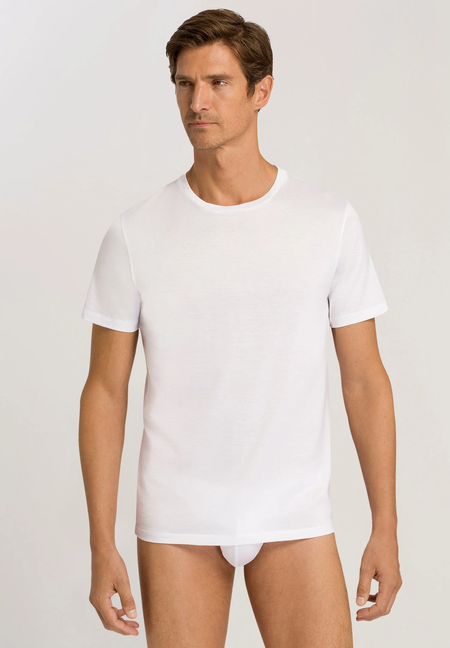 Cotton Sporty S/SLV Shirt | white 073511-070101 - Image 2