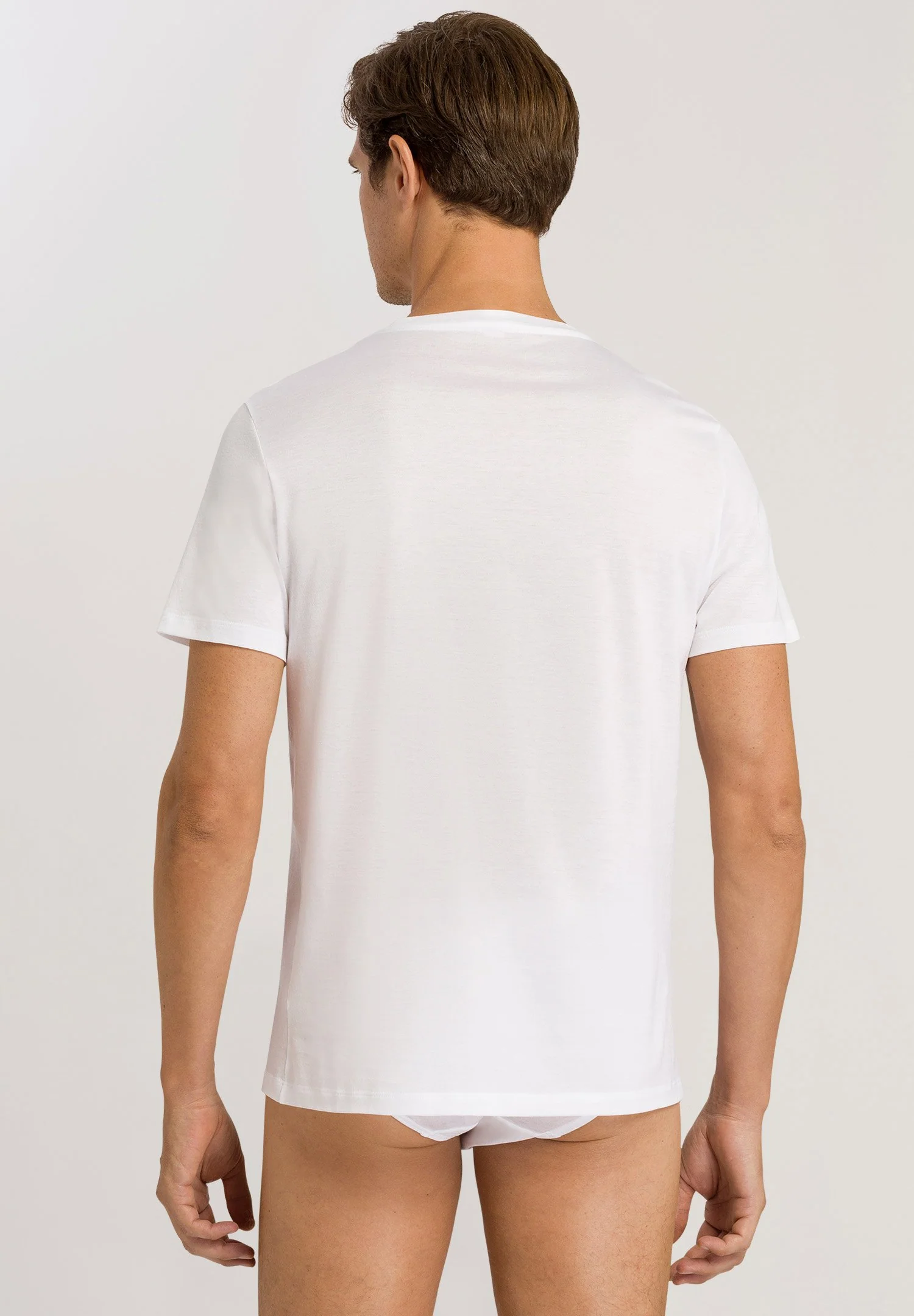 Cotton Sporty S/SLV Shirt | white 073511-070101 - Image 4