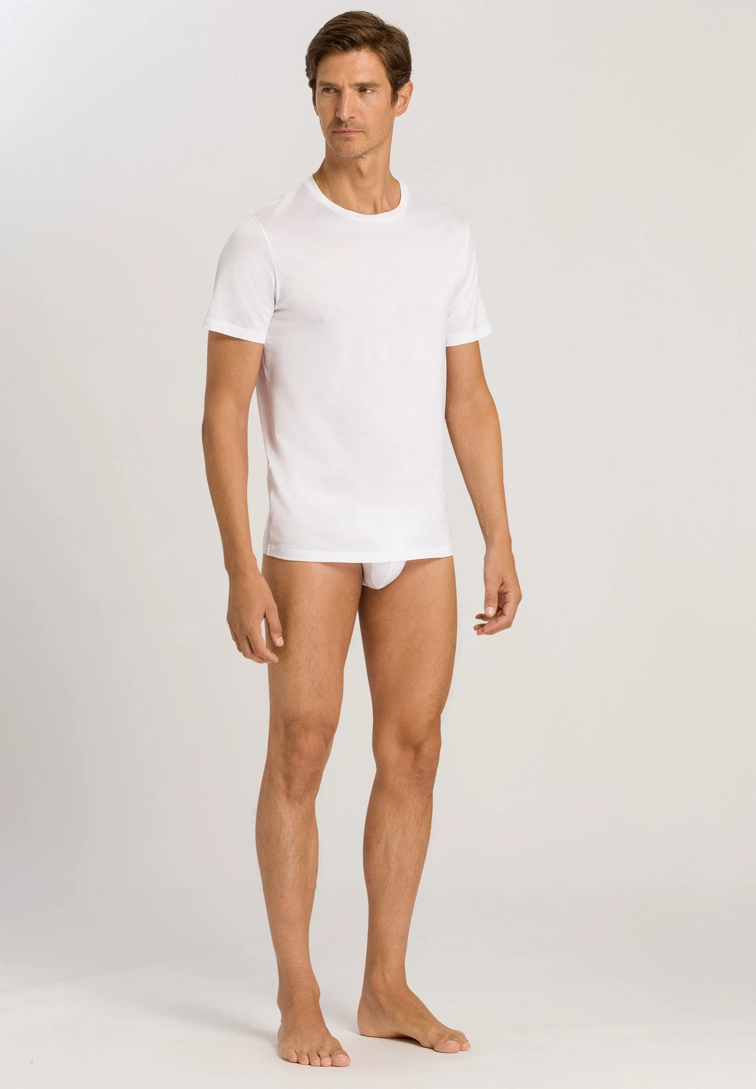 Cotton Sporty S/SLV Shirt | white 073511-070101 - Image 5
