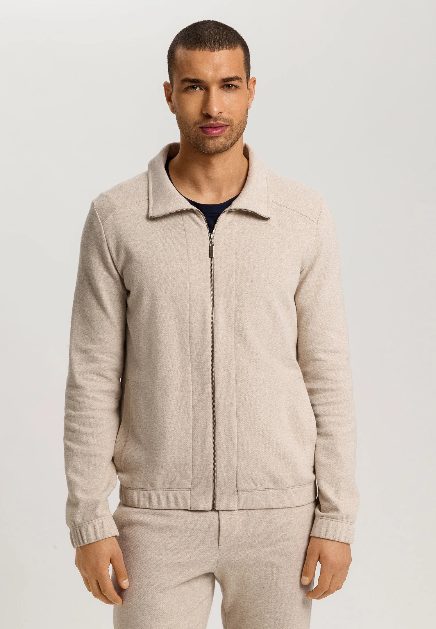 Cozy Living Cardigan | camel melange 075818-072895 - Image 2