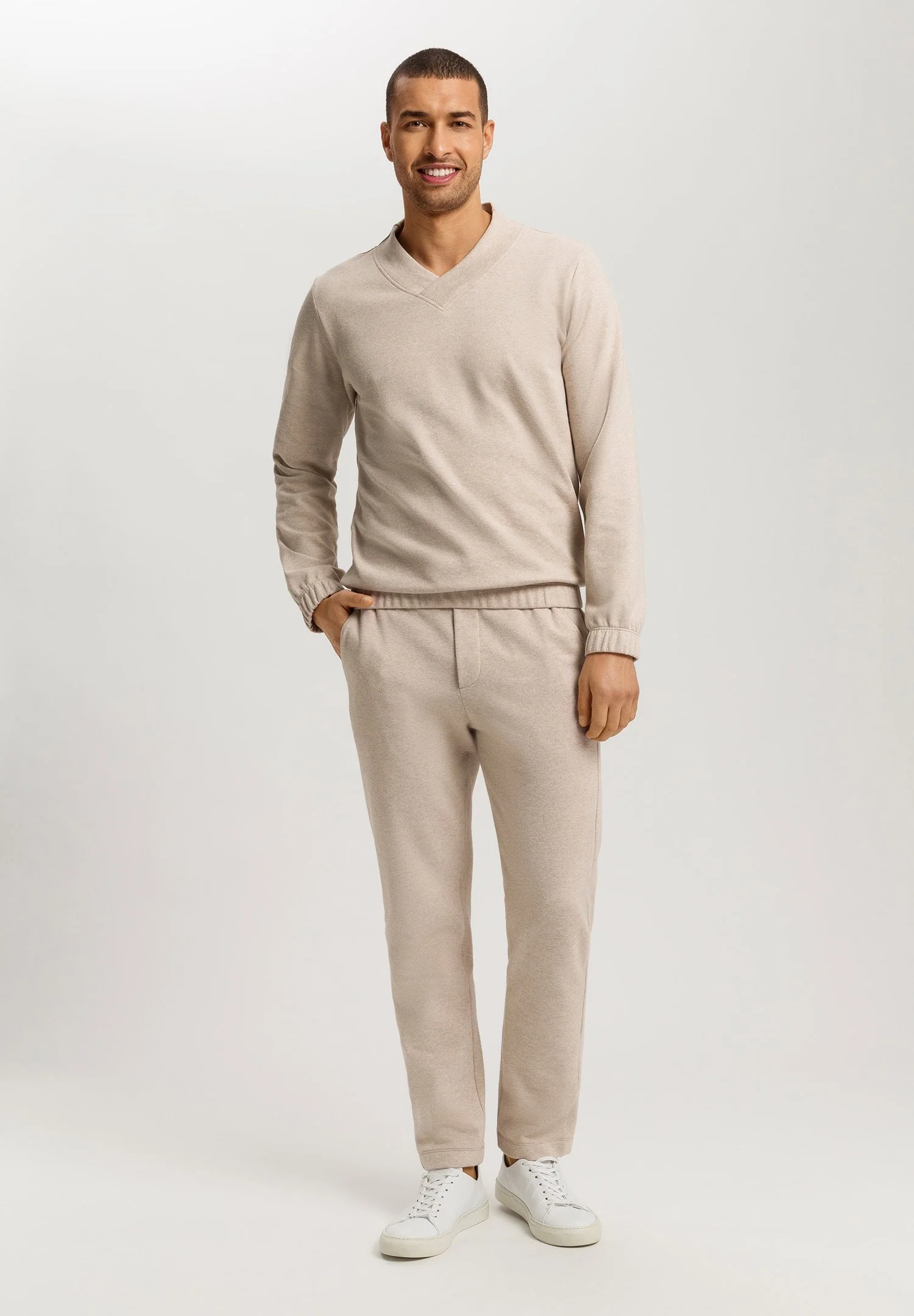 Cozy Living Pullover | camel melange 075830-072895 - Image 5