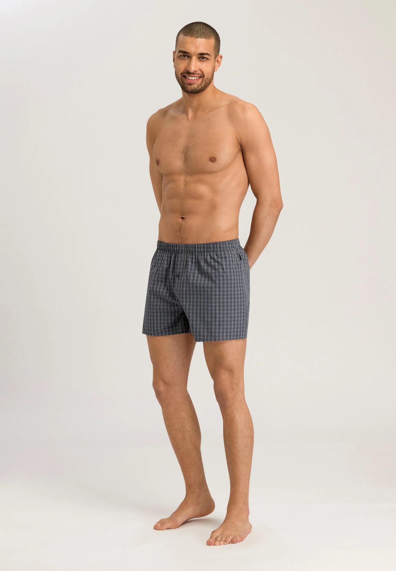 Fancy Woven Boxers | casual check 074013-072385 - Image 5