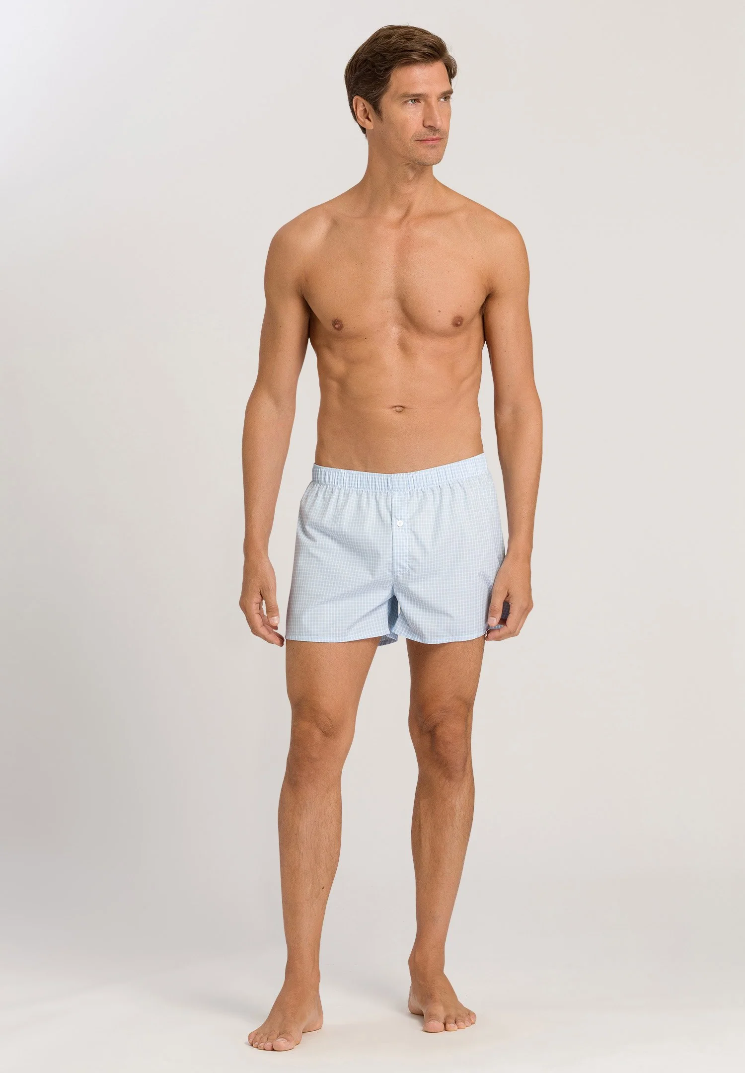 Fancy Woven Boxers | small vichy check 074013-072093 - Image 5
