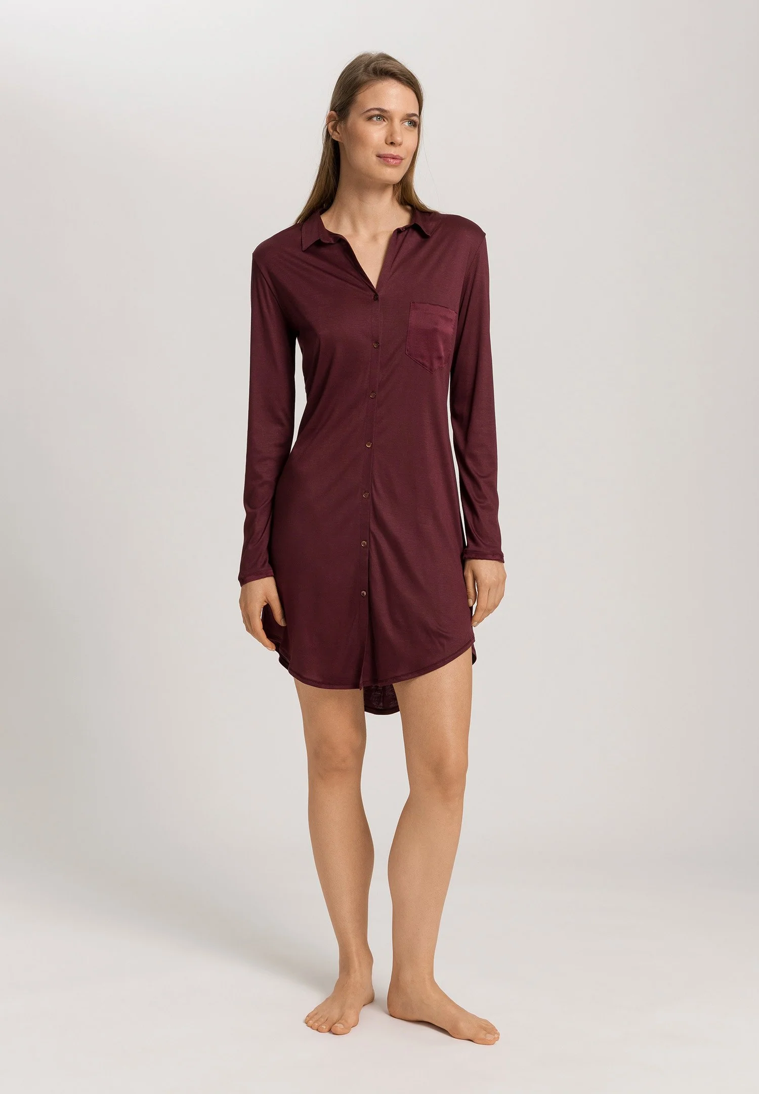 Grand Central L/SLV Nightdress 90cm | vivid brown 077420-072421 - Image 5