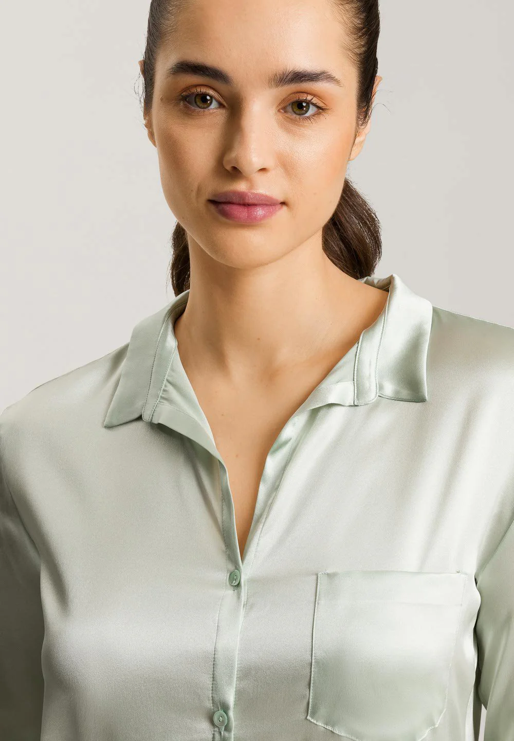 Grand Central L/SLV Nightdress 90cm | white sage 074830-072737 - Image 6