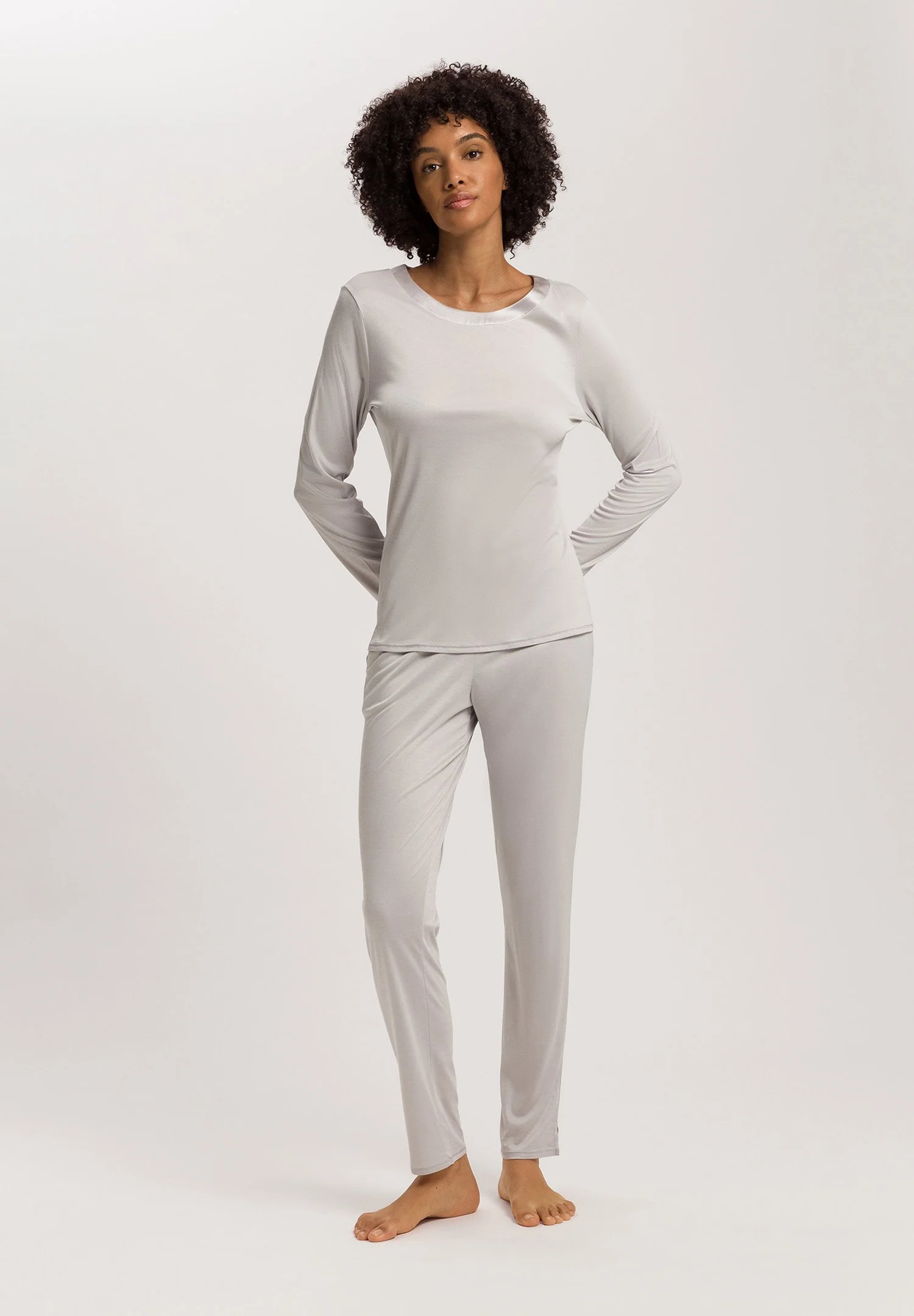 Grand Central L/SLV Shirt | silver vapor 077381-072652 - Image 5