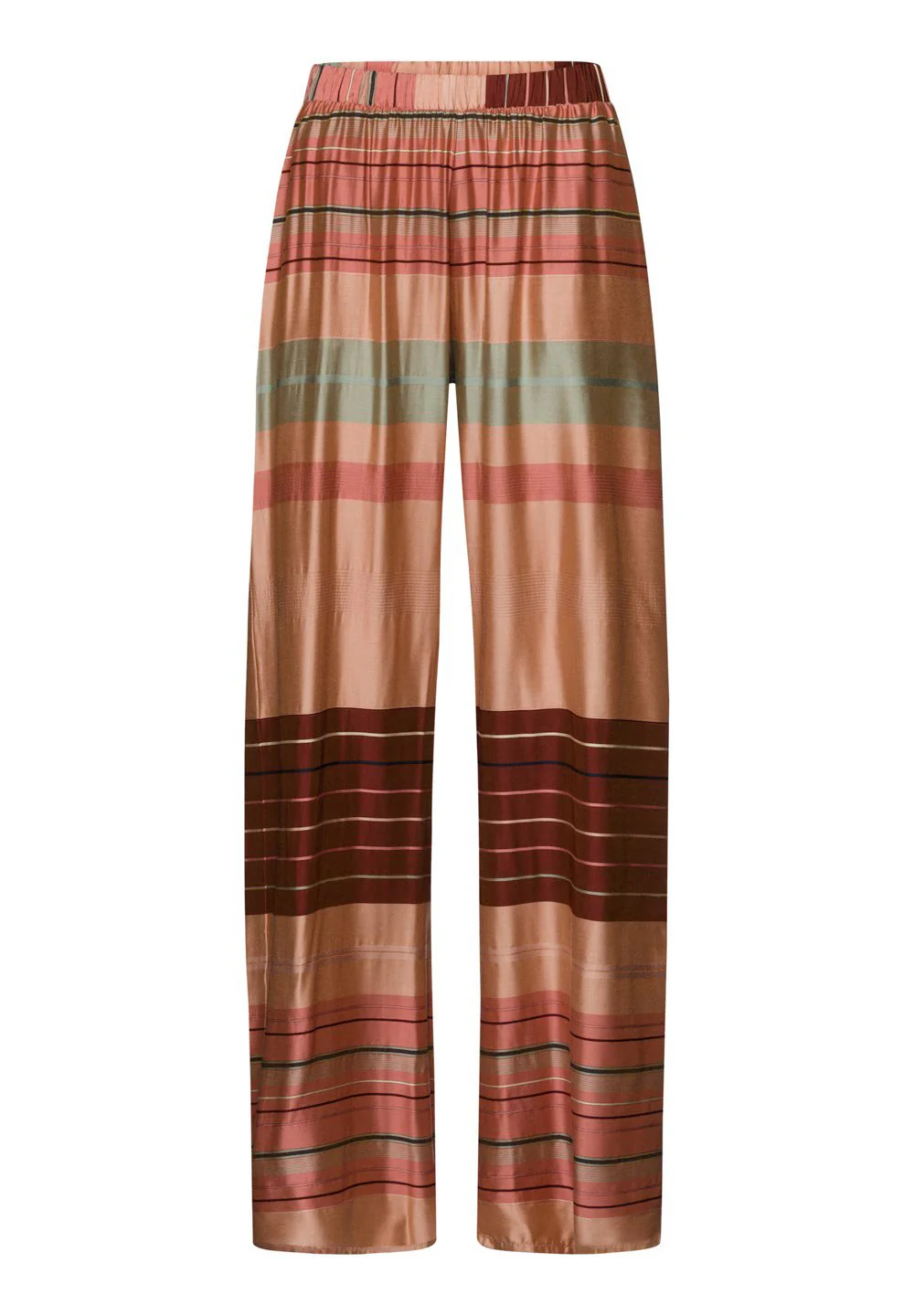 Hannah Long Pants | earth tanned stripe 074859-072166