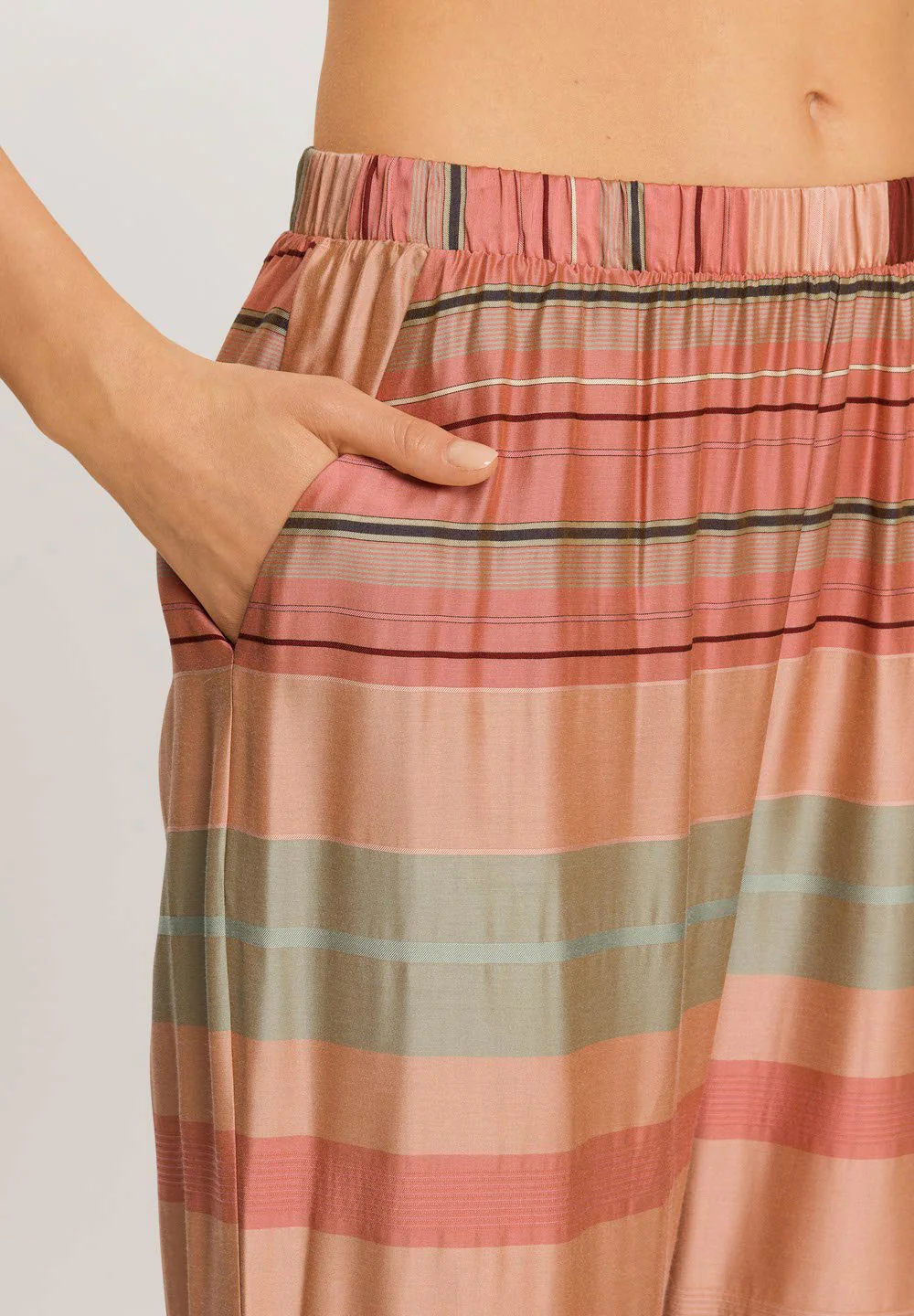 Hannah Long Pants | earth tanned stripe 074859-072166 - Image 6