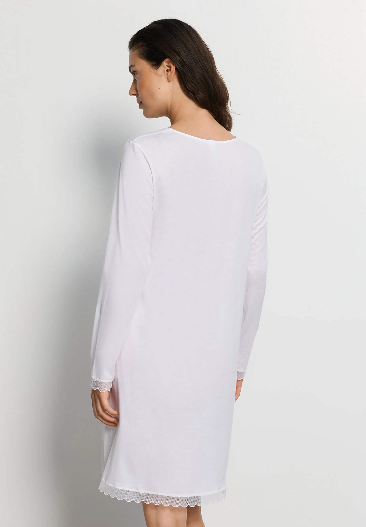 Inaya L/SLV Nightdress 100cm | white 074737-070101 - Image 4