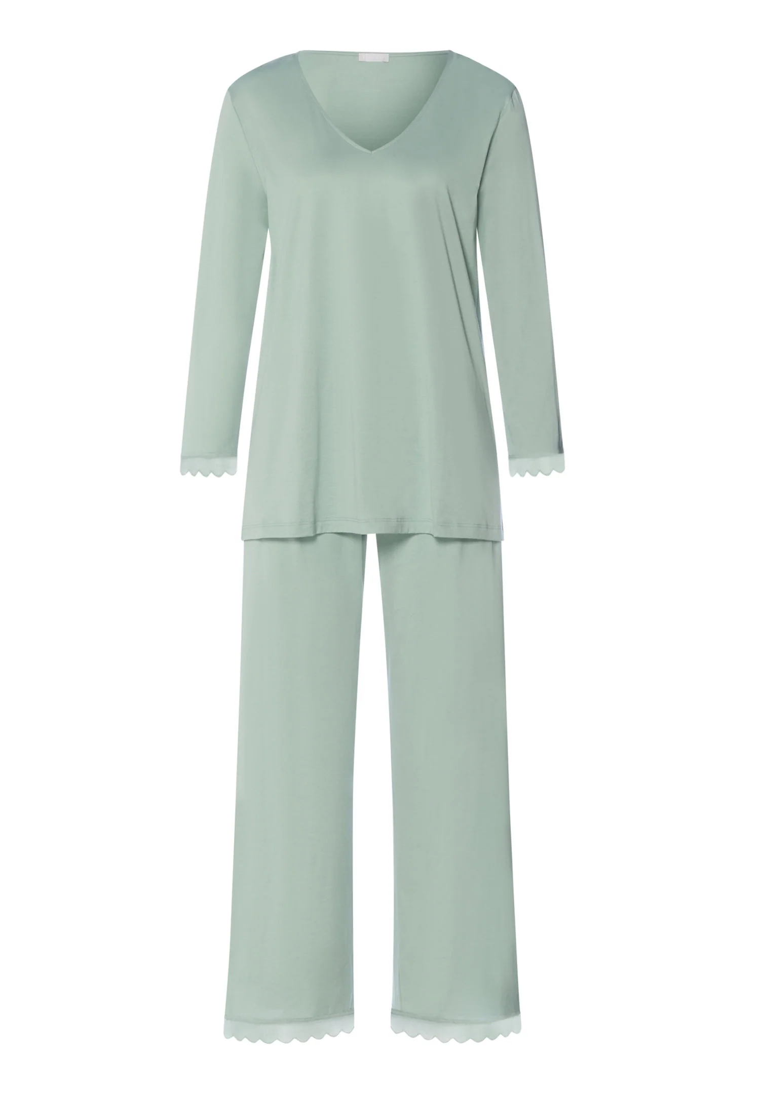 Inaya L/SLV Pyjama Crop Pants | dark seafoam 074739-072733
