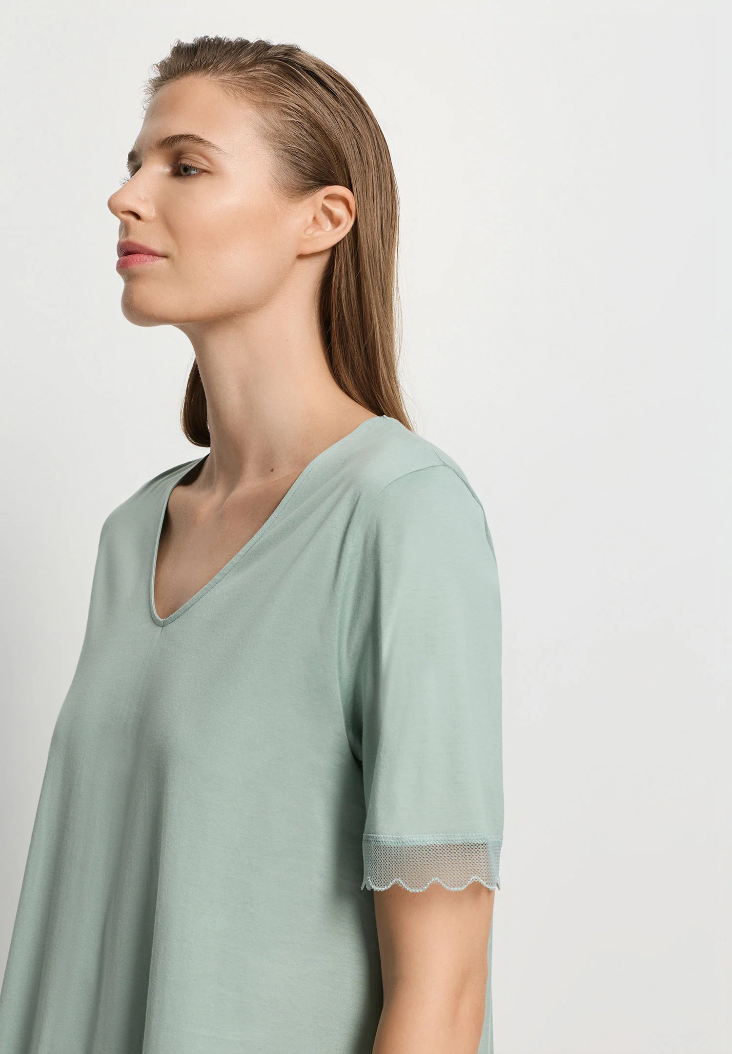 Inaya S/SLV Nightdress 90cm | dark seafoam 074736-072733 - Image 6