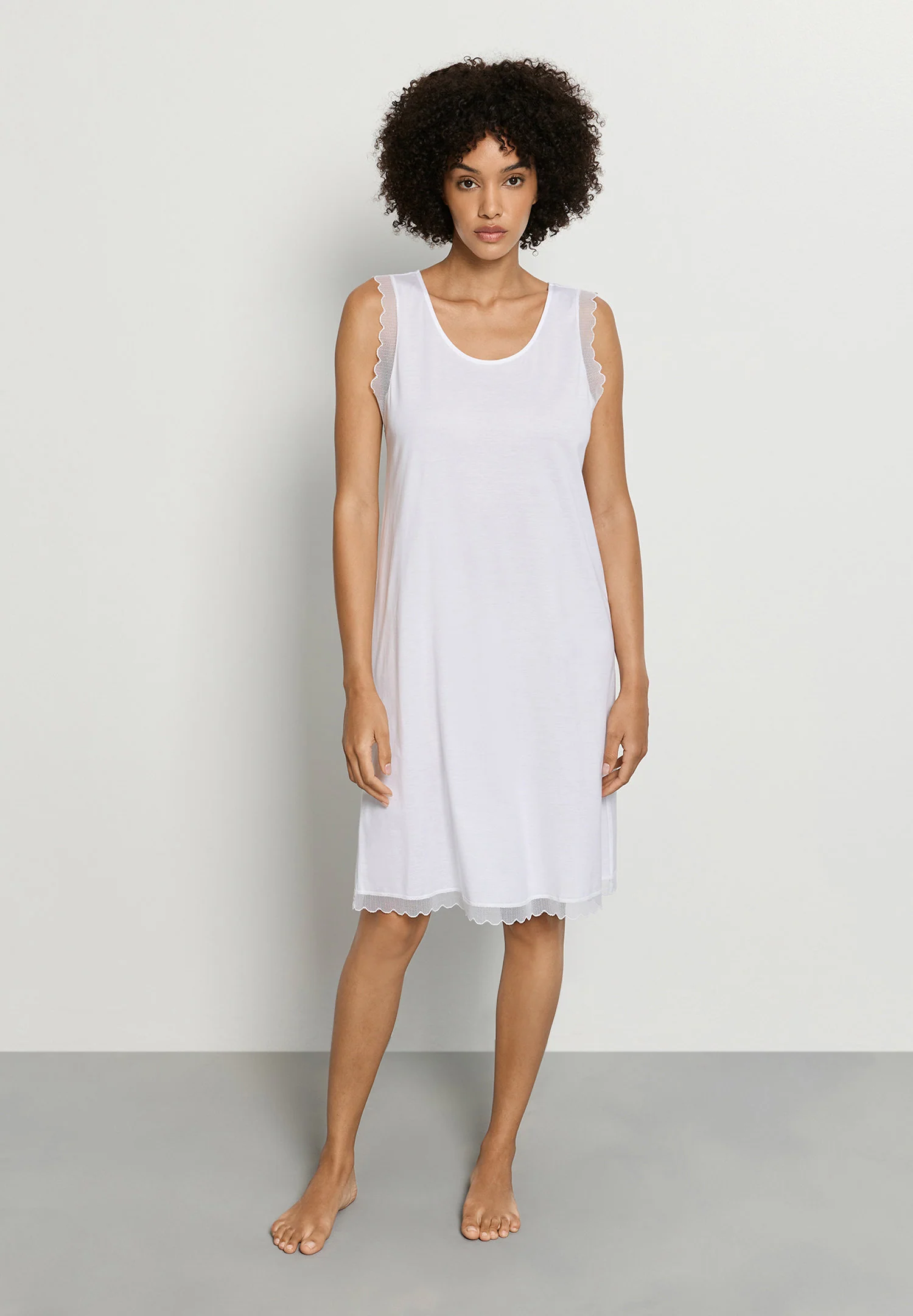 Inaya Sleeveless Nightdress 90cm | white 074735-070101 - Image 2
