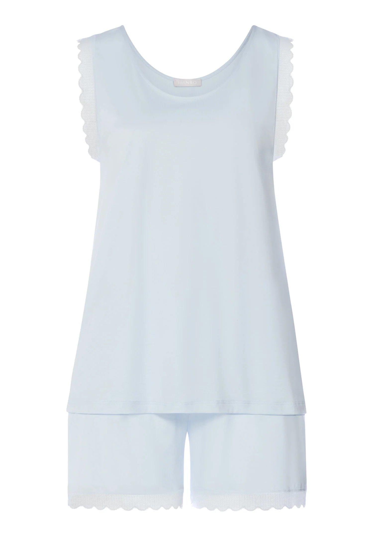Inaya Sleeveless Short Pyjama | watery blue 074738-072244