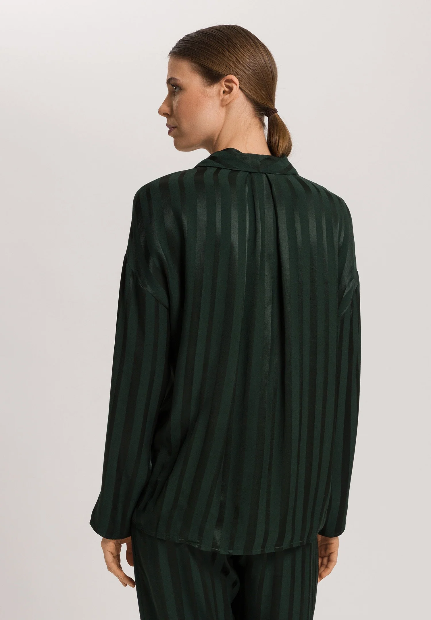Indra L/SLV Shirt | dark malachite 074758-072709 - Image 4