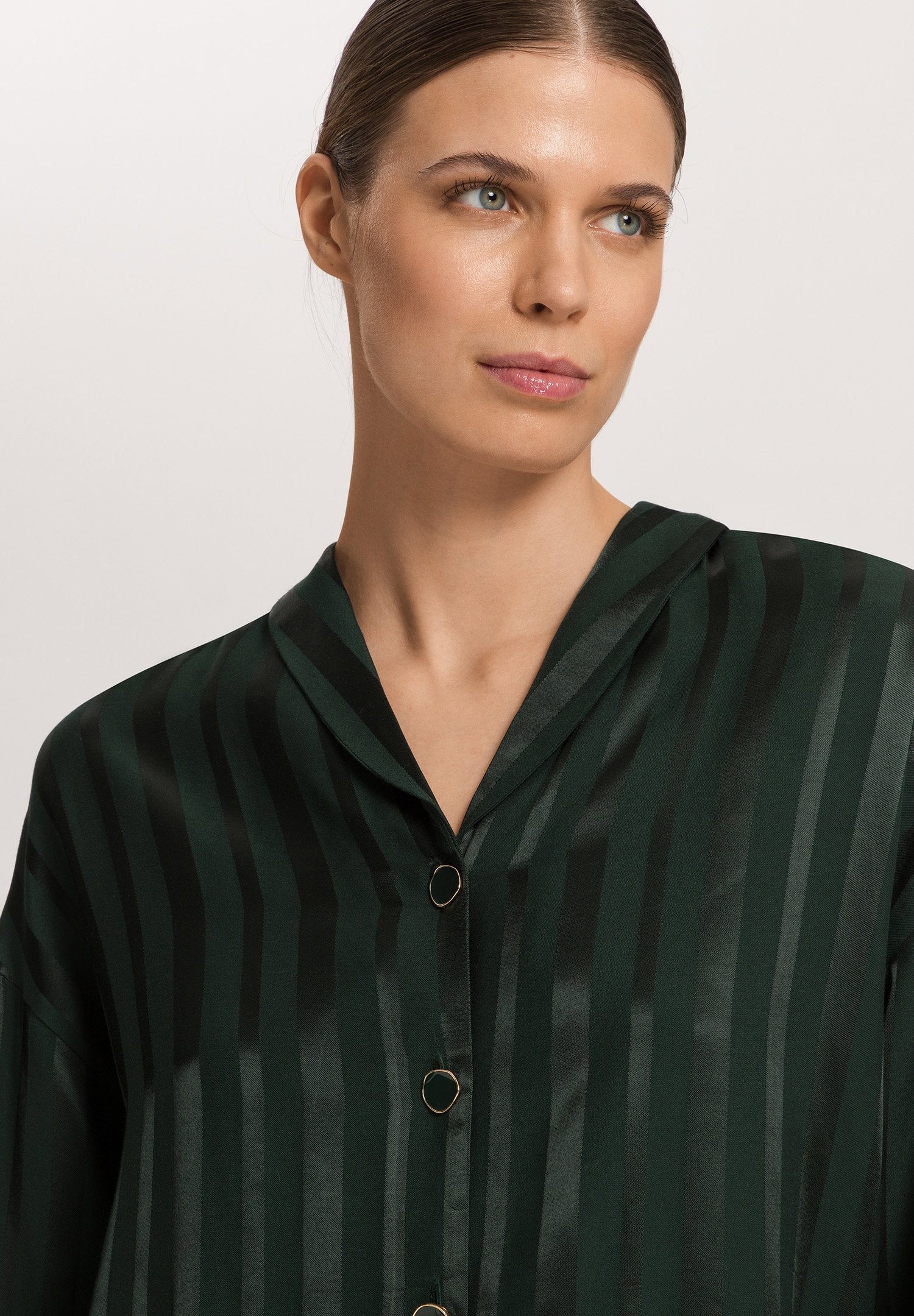 Indra L/SLV Shirt | dark malachite 074758-072709 - Image 6