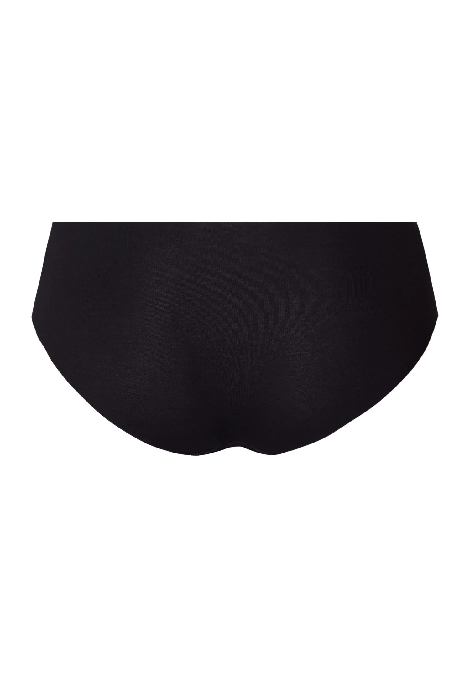 Invisible Cotton Midi Briefs | black 071243-070019 - Image 3