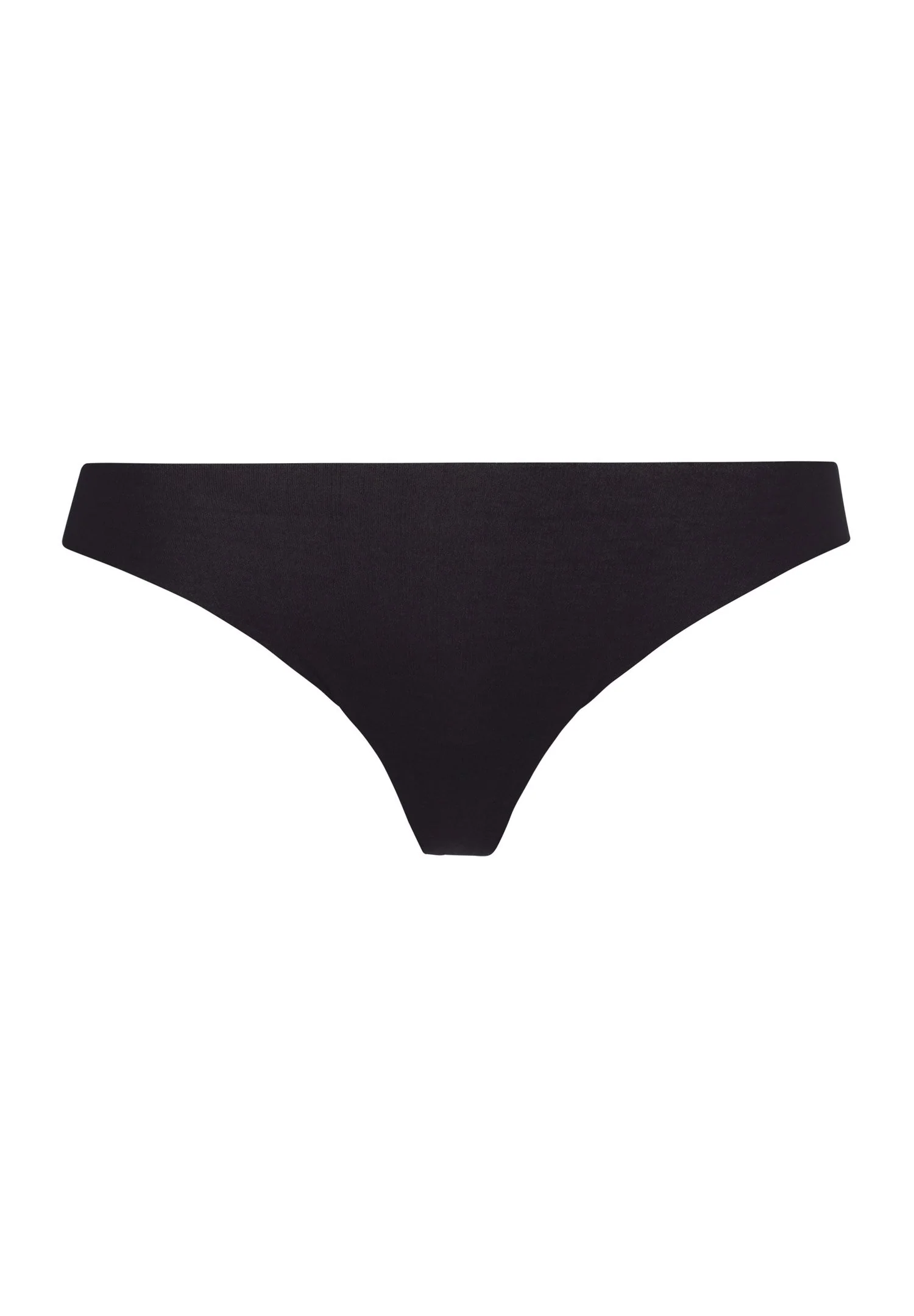 Invisible Cotton Thong | black 071225-070019