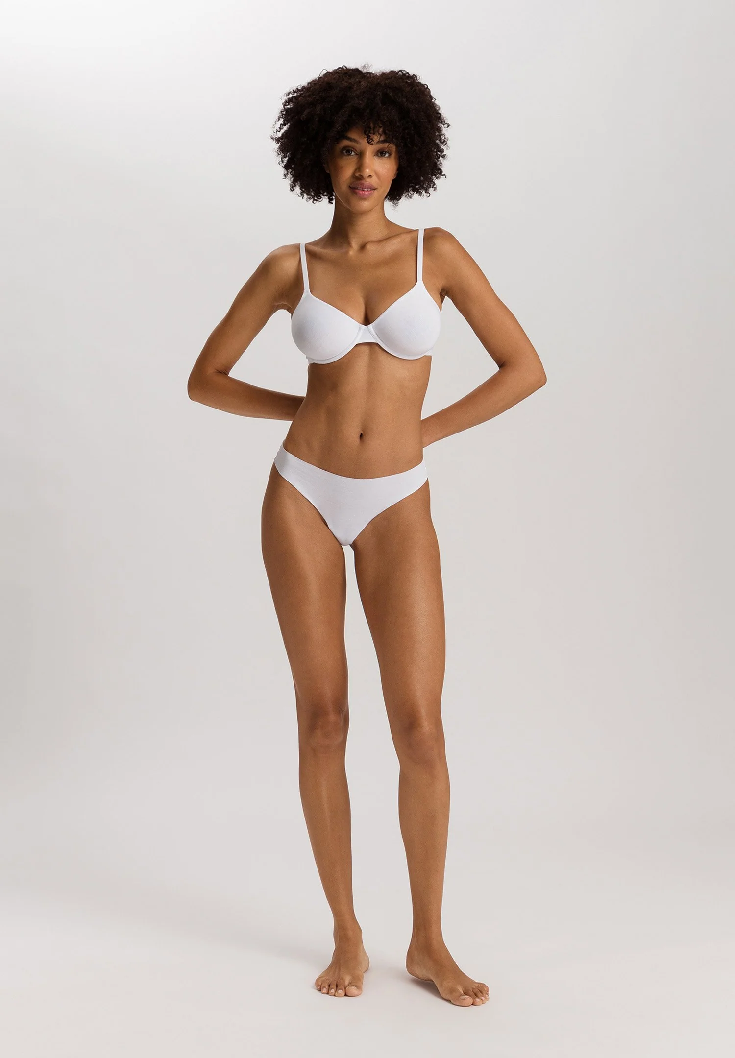 Invisible Cotton Thong | white 071242-070101 - Image 5