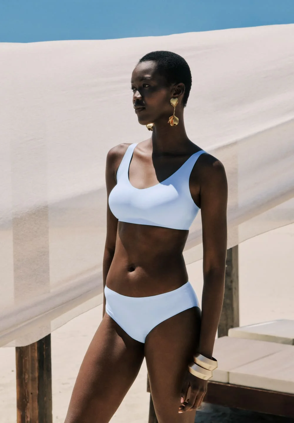 Invisible Touch Soft Cup Bra | blue dove 071139-072581