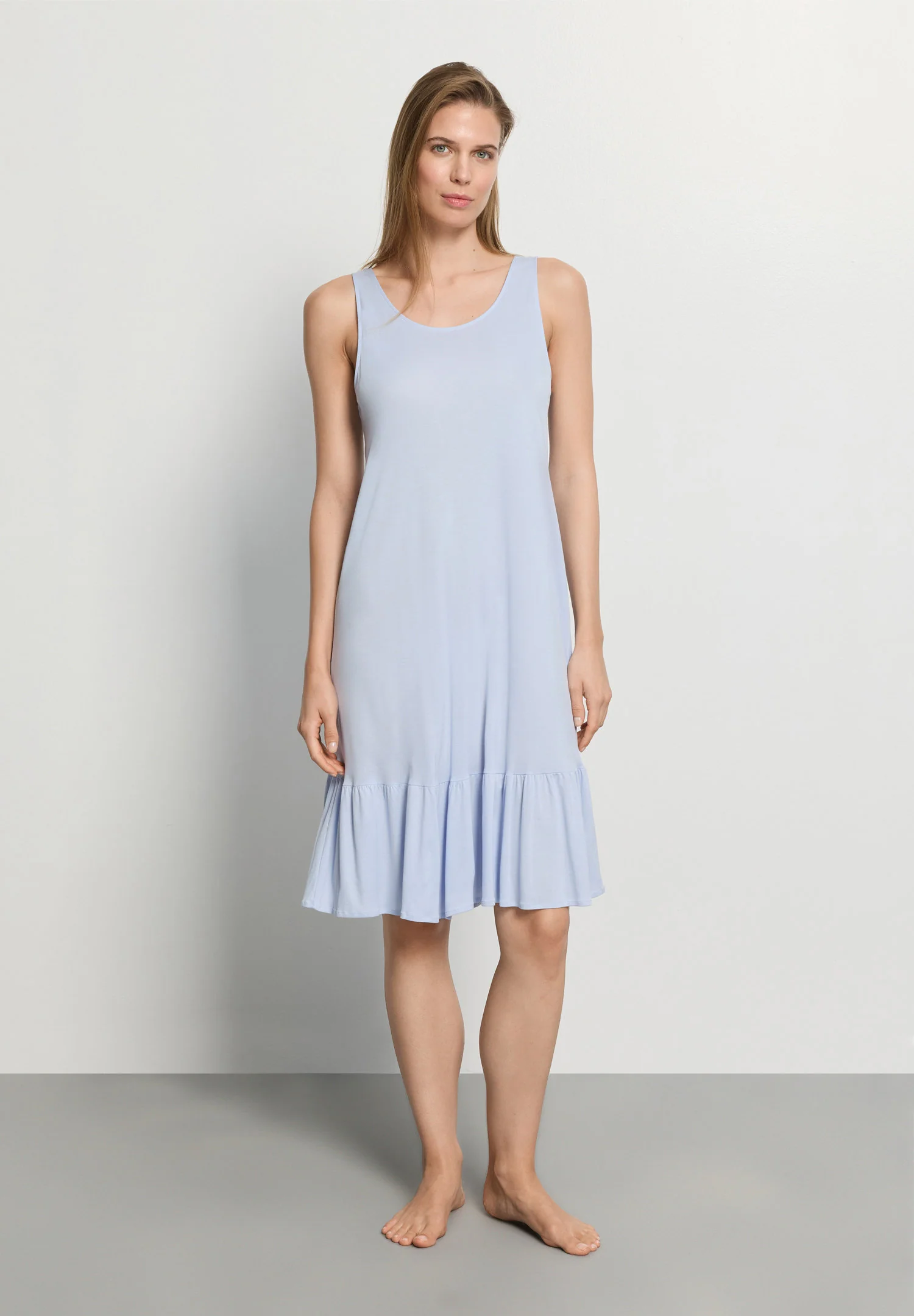Isabella Sleeveless Nightdress 100cm | blue dove 074725-072581 - Image 2