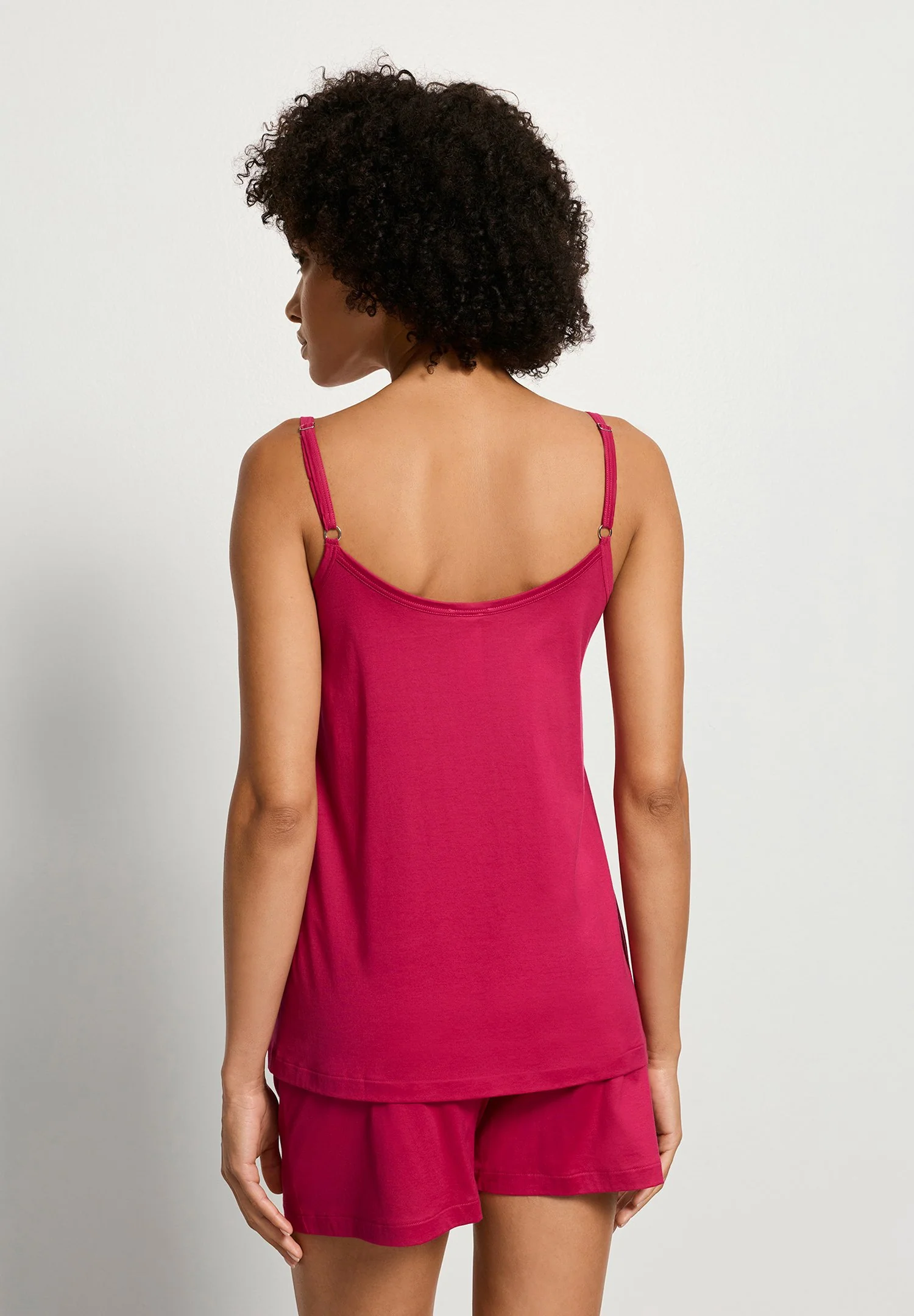 Juliet Sleeveless Short Pyjama | light sangria 077705-072465 - Image 5