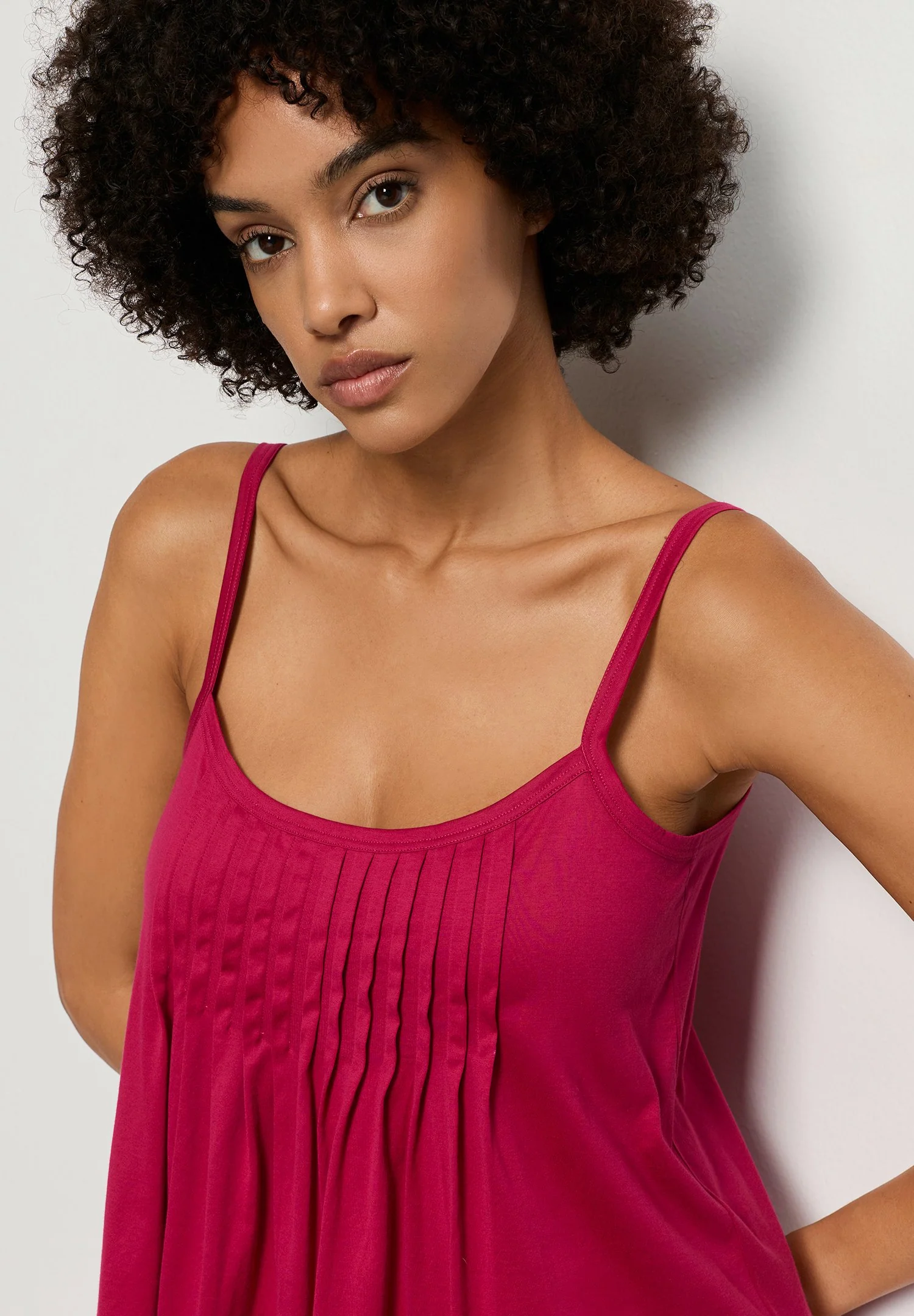Juliet Sleeveless Short Pyjama | light sangria 077705-072465 - Image 7