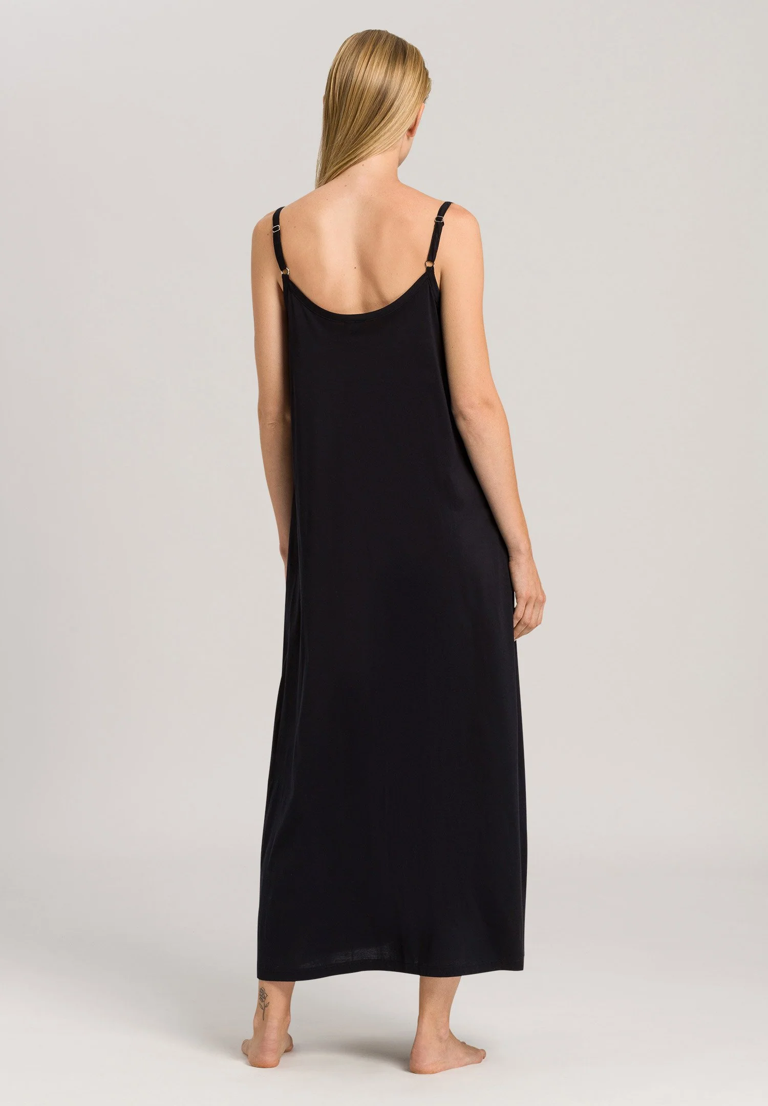 Juliet Spaghetti Dress 130cm | black 077748-070019 - Image 4