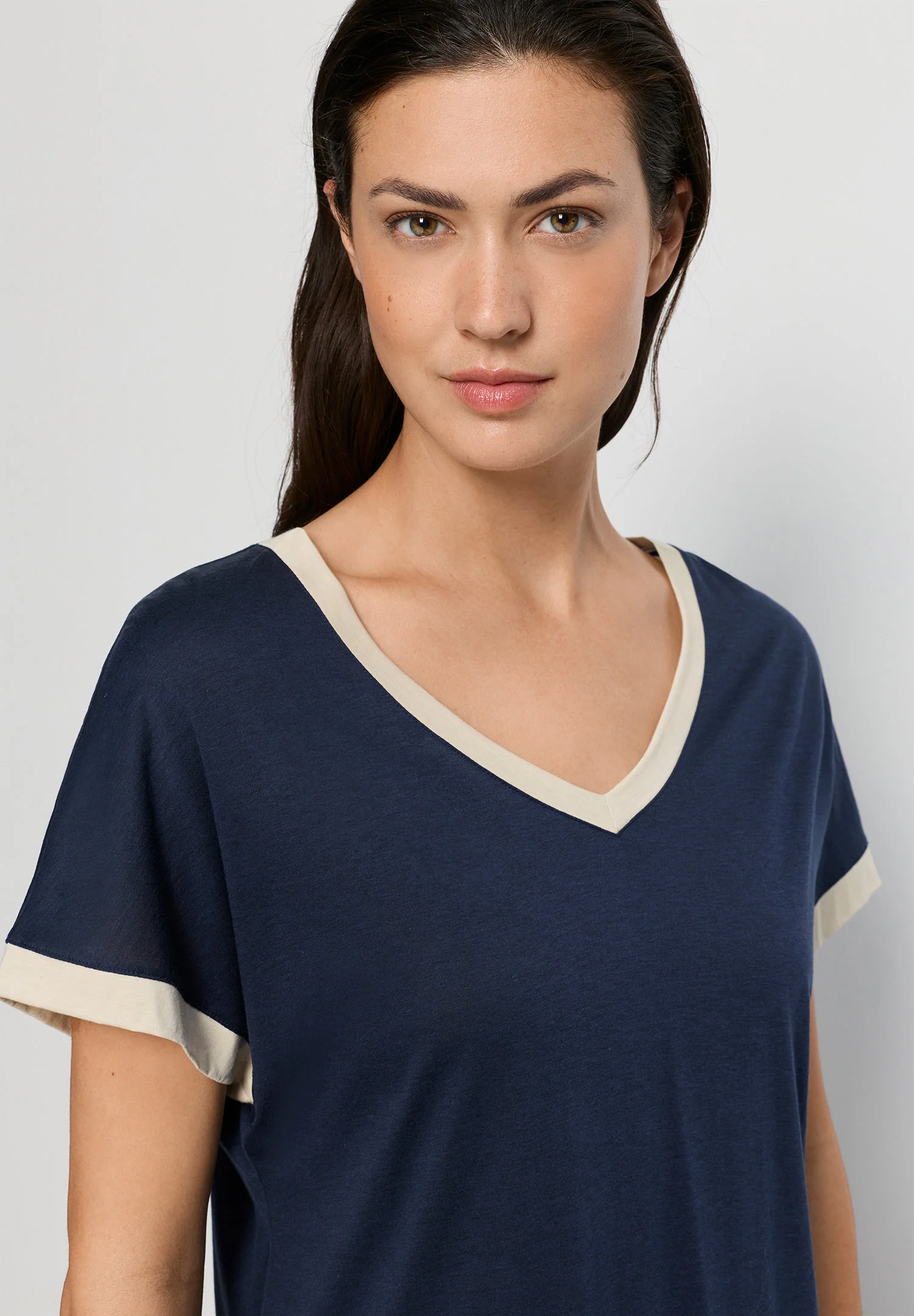 Laura S/SLV Nightdress 85cm | deep navy 074264-071610 - Image 6