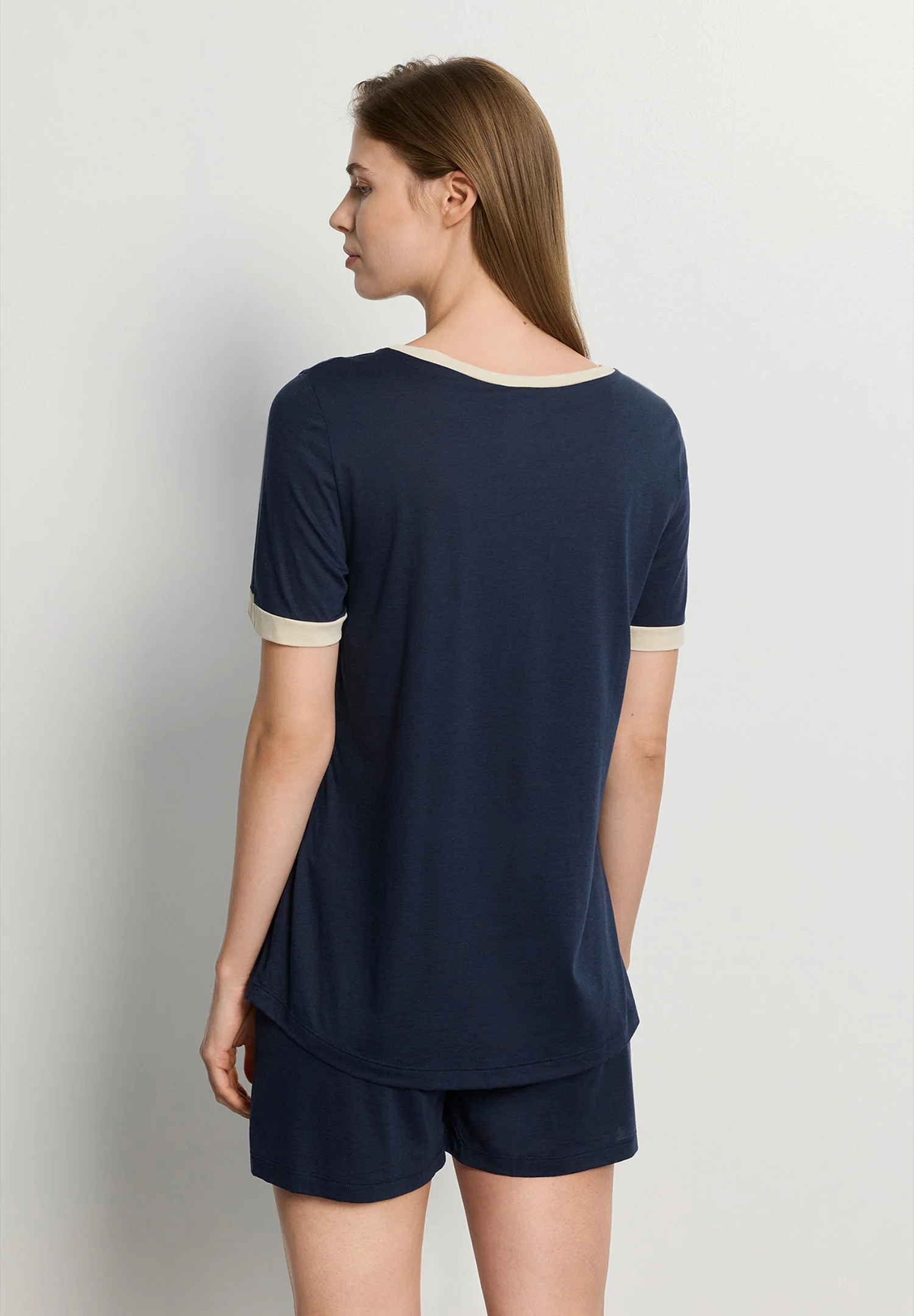 Laura S/SLV Pajama | deep navy 074262-071610 - Image 4