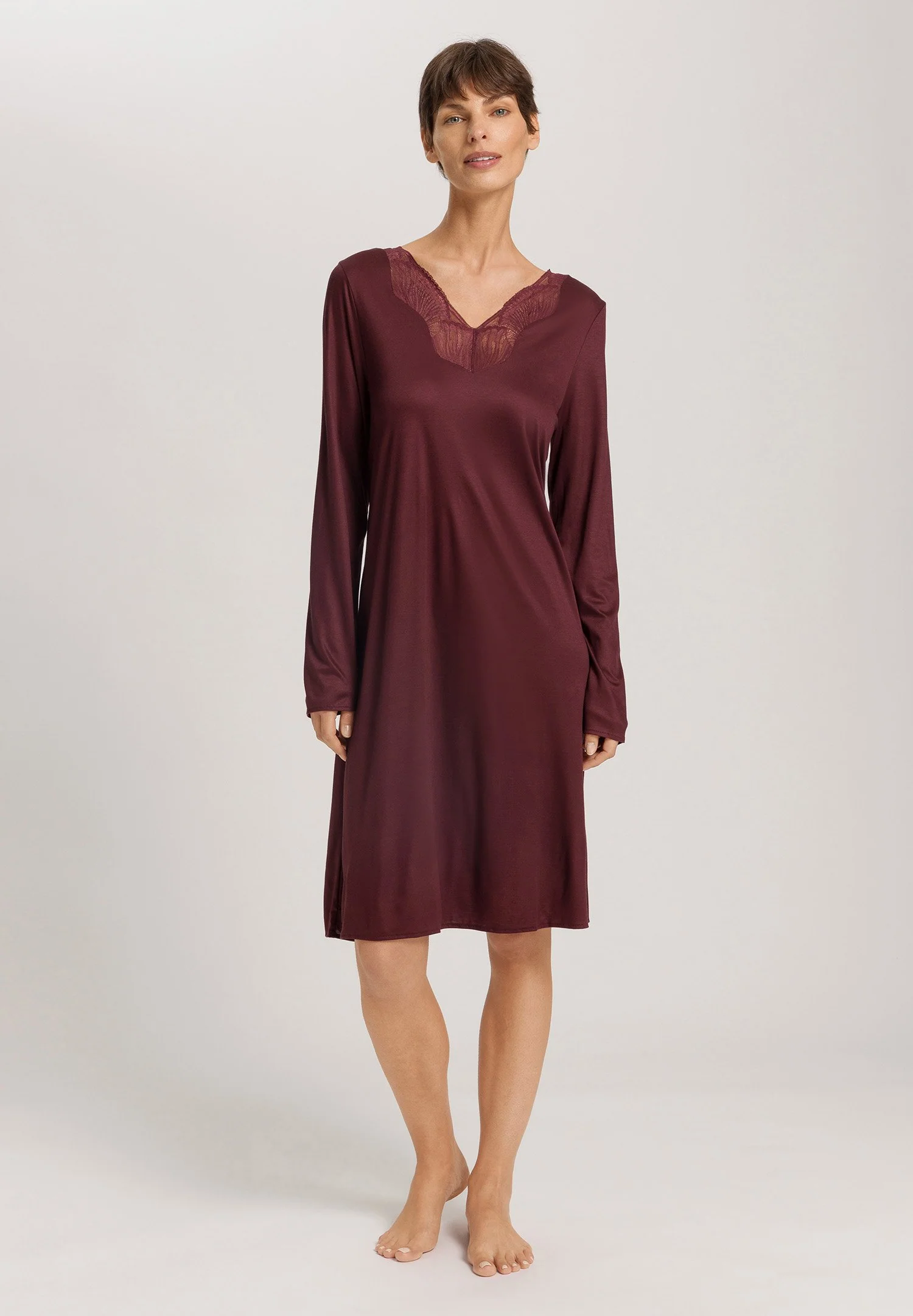 Lilith NW L/SLV Nightdress 100cm | vivid brown 074783-072421 - Image 5