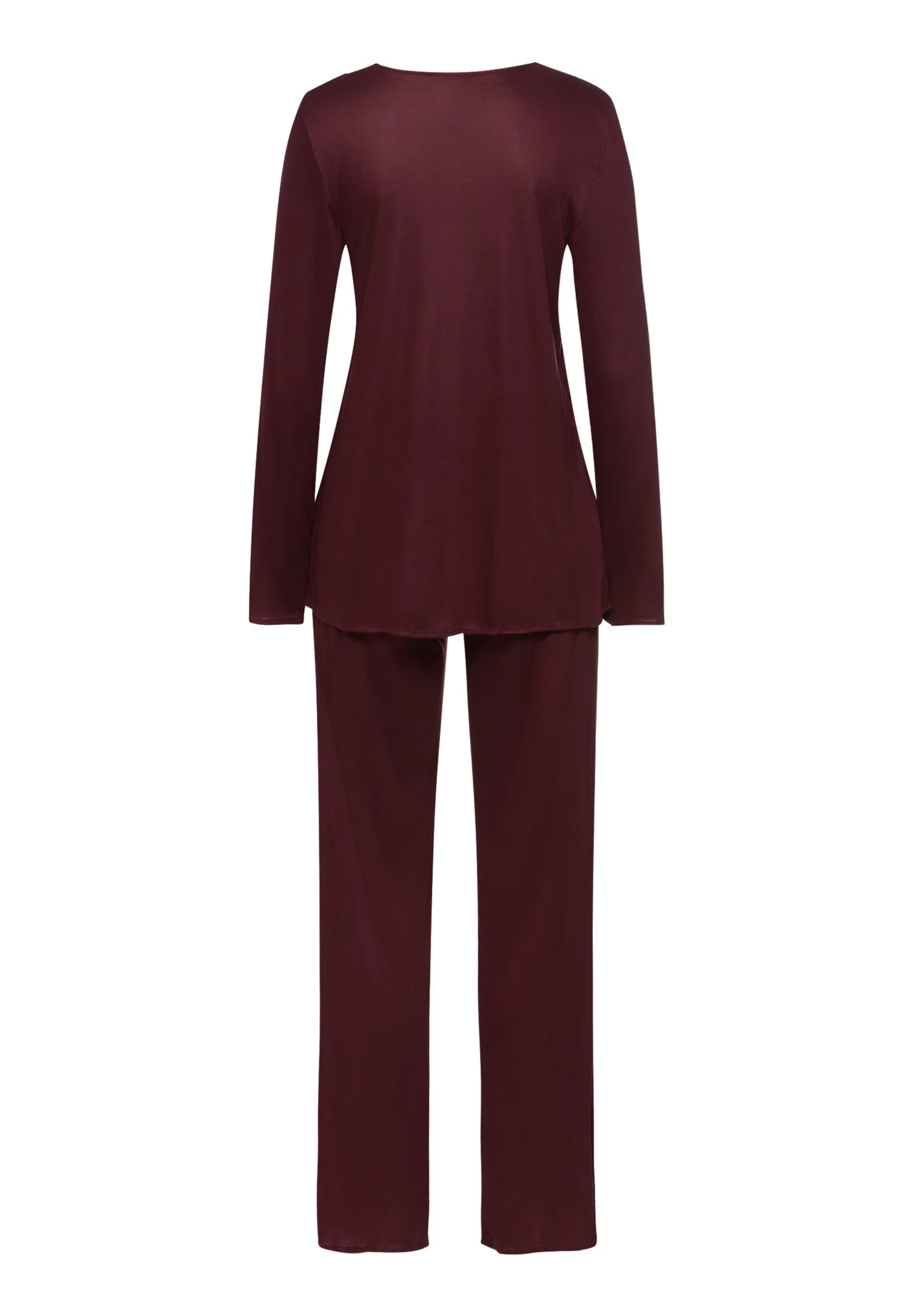 Lilith NW L/SLV Pajama | vivid brown 074781-072421 - Image 3