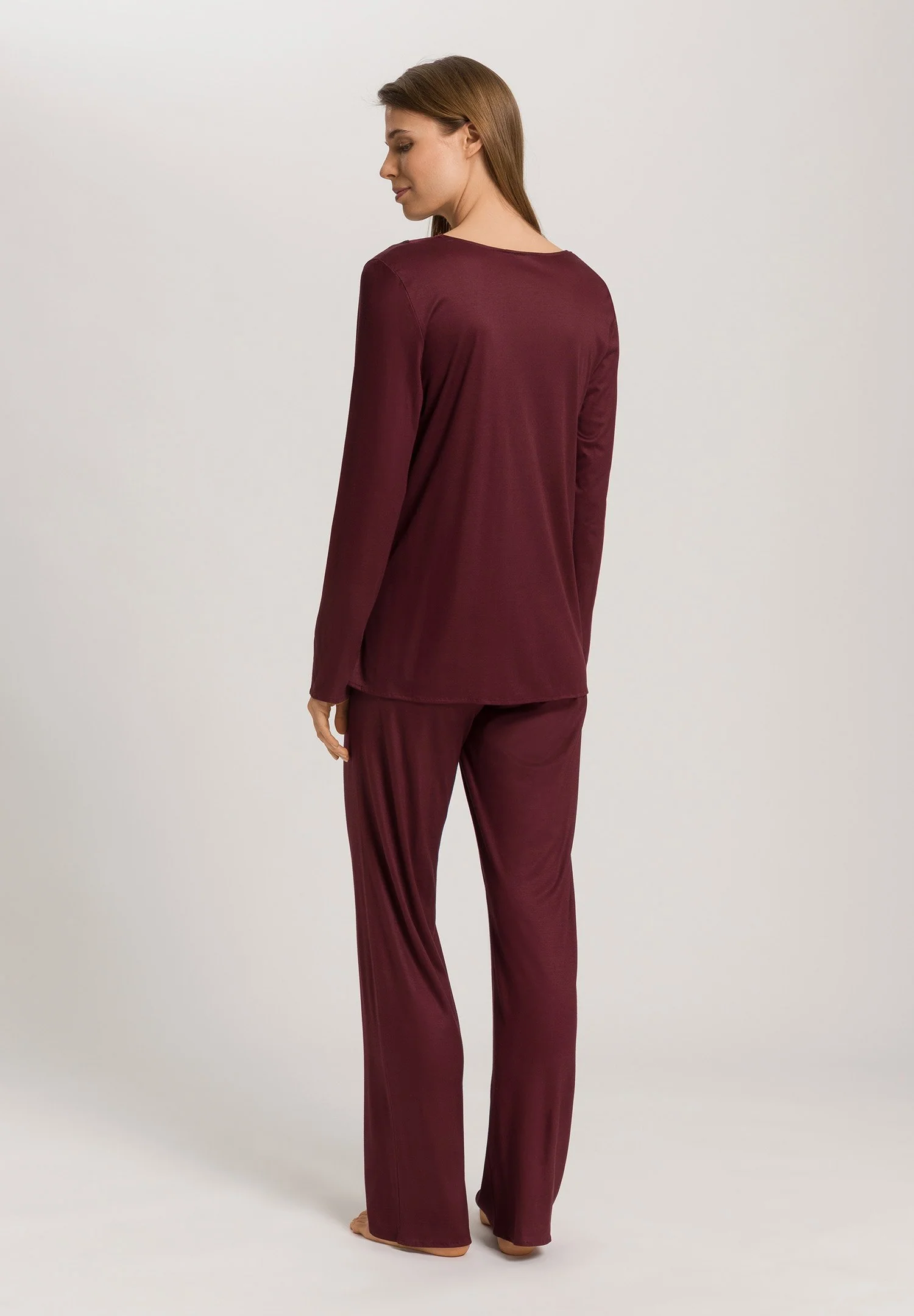 Lilith NW L/SLV Pajama | vivid brown 074781-072421 - Image 4