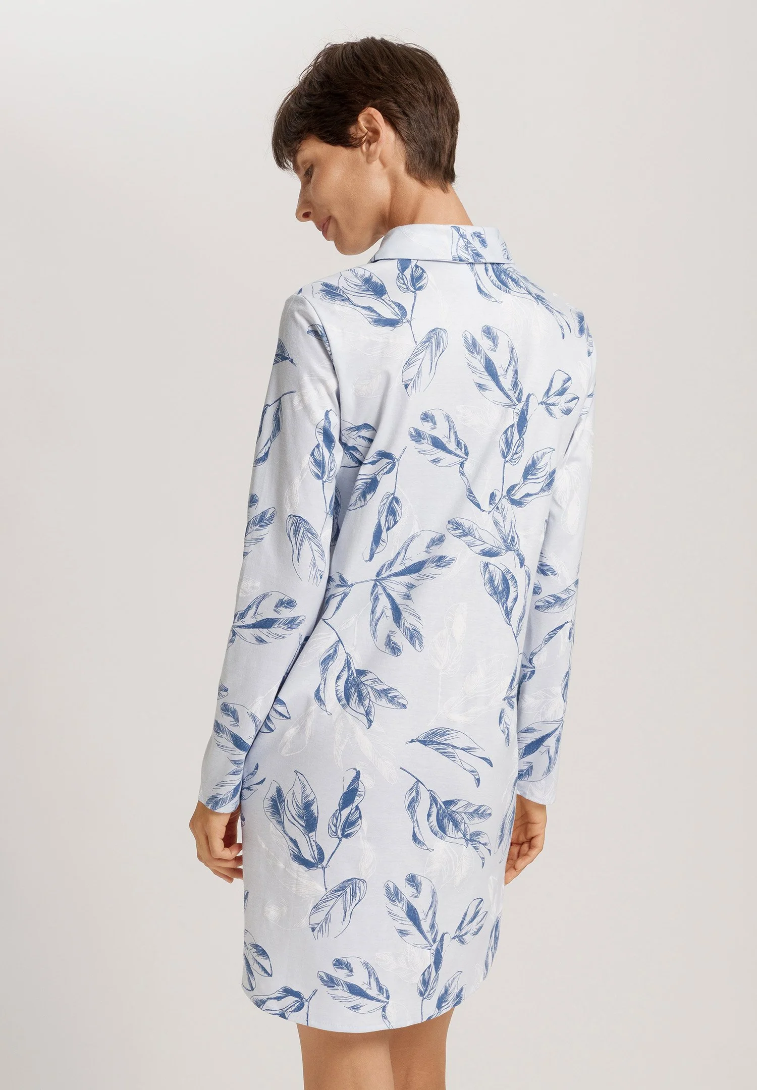 Loungy Nights L/SLV Nightdress 90cm | frosty garden 074970-073052 - Image 4