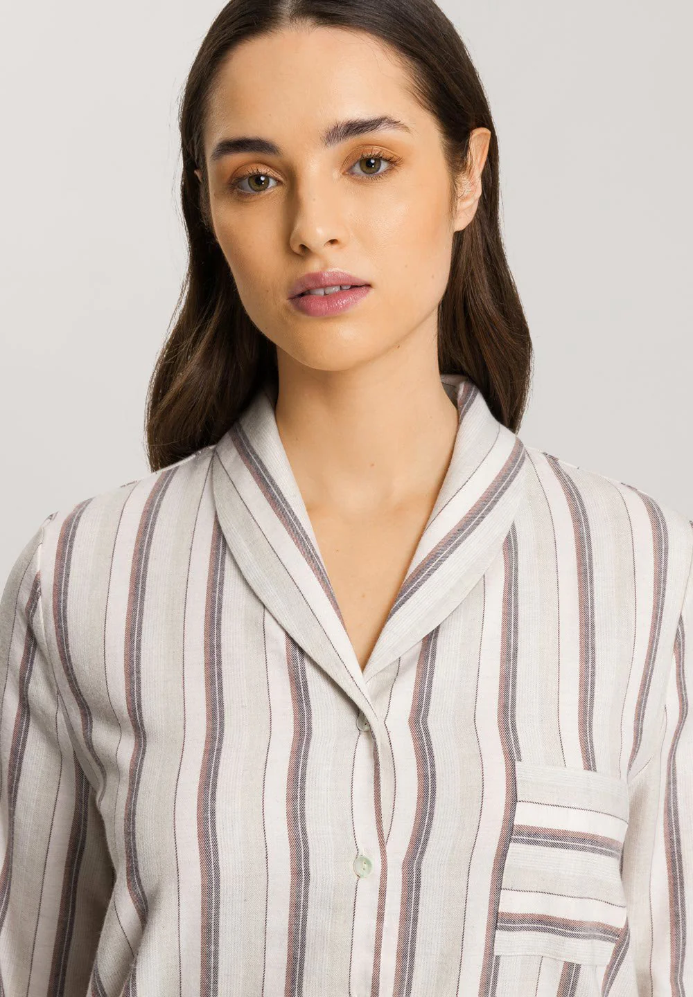 Loungy Nights L/SLV Shirt | meraki stripe 074967-072165 - Image 6