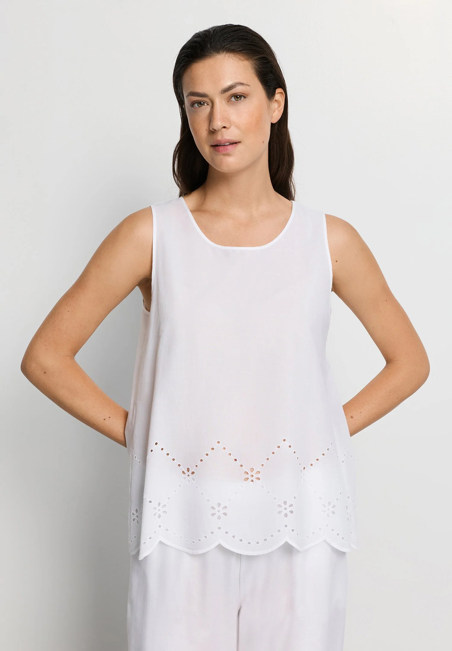 Lumi Tank Top | white 074730-070101 - Image 3
