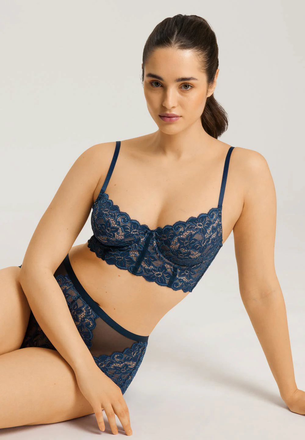 Marlene U/wire Bra | mystic blue 070893-071652 - Image 5