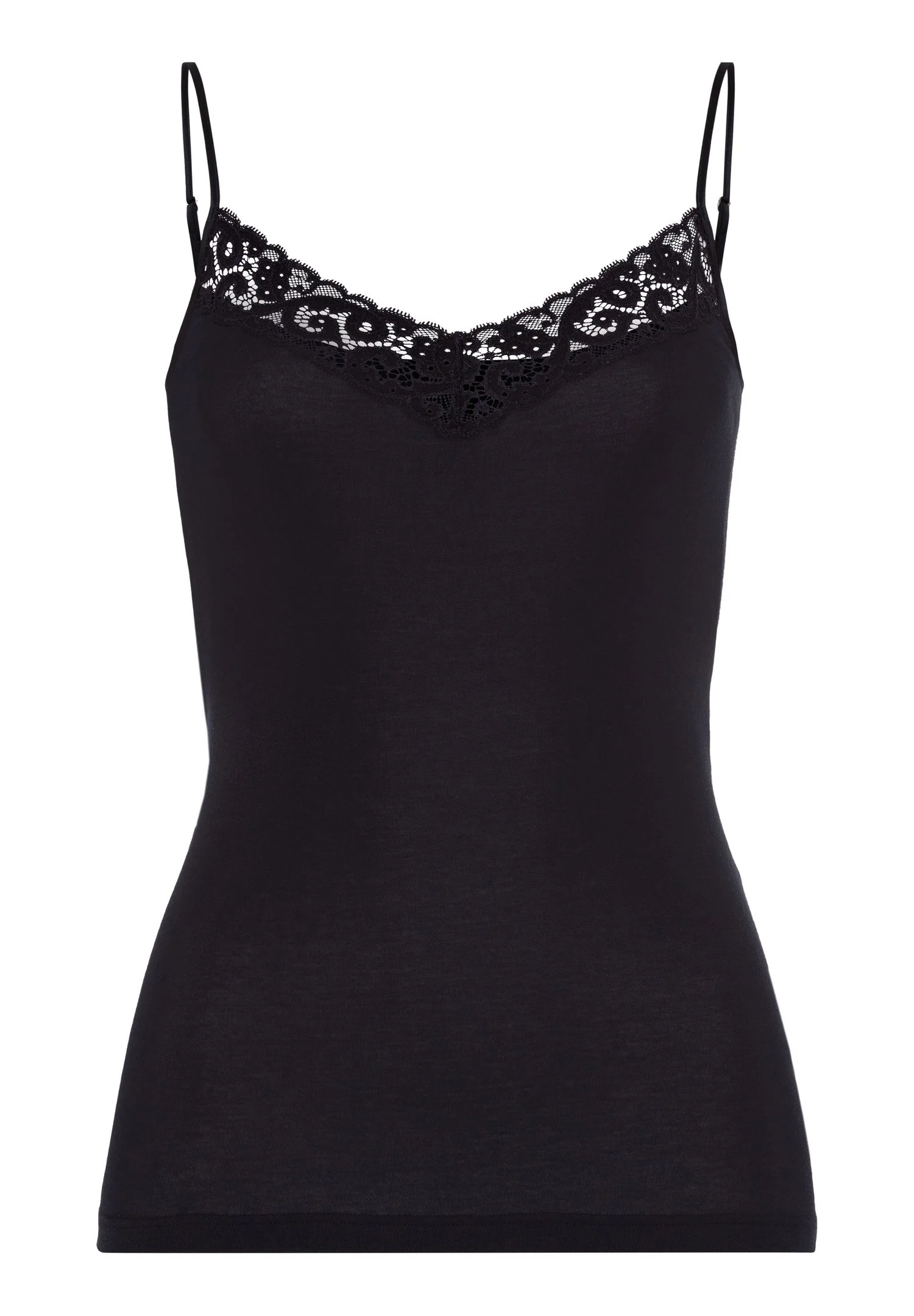 Moments Spaghetti Top | black 071485-070019