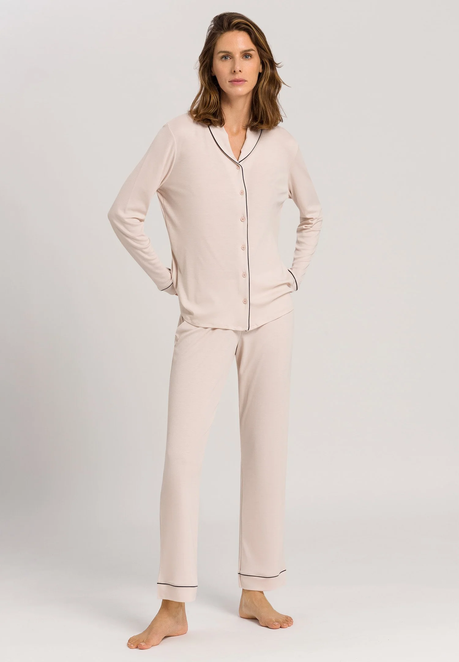 Natural Comfort L/SLV Pajama | almond 077966-071809 - Image 2