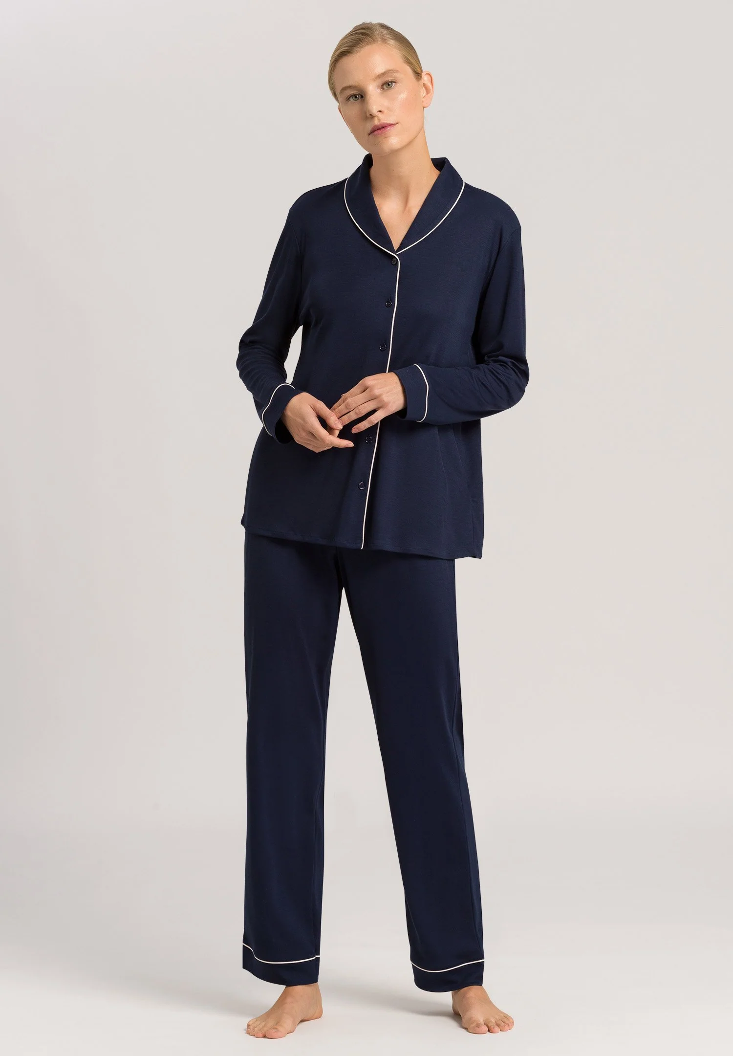 Natural Comfort L/SLV Pajama | deep navy 077966-071610 - Image 2