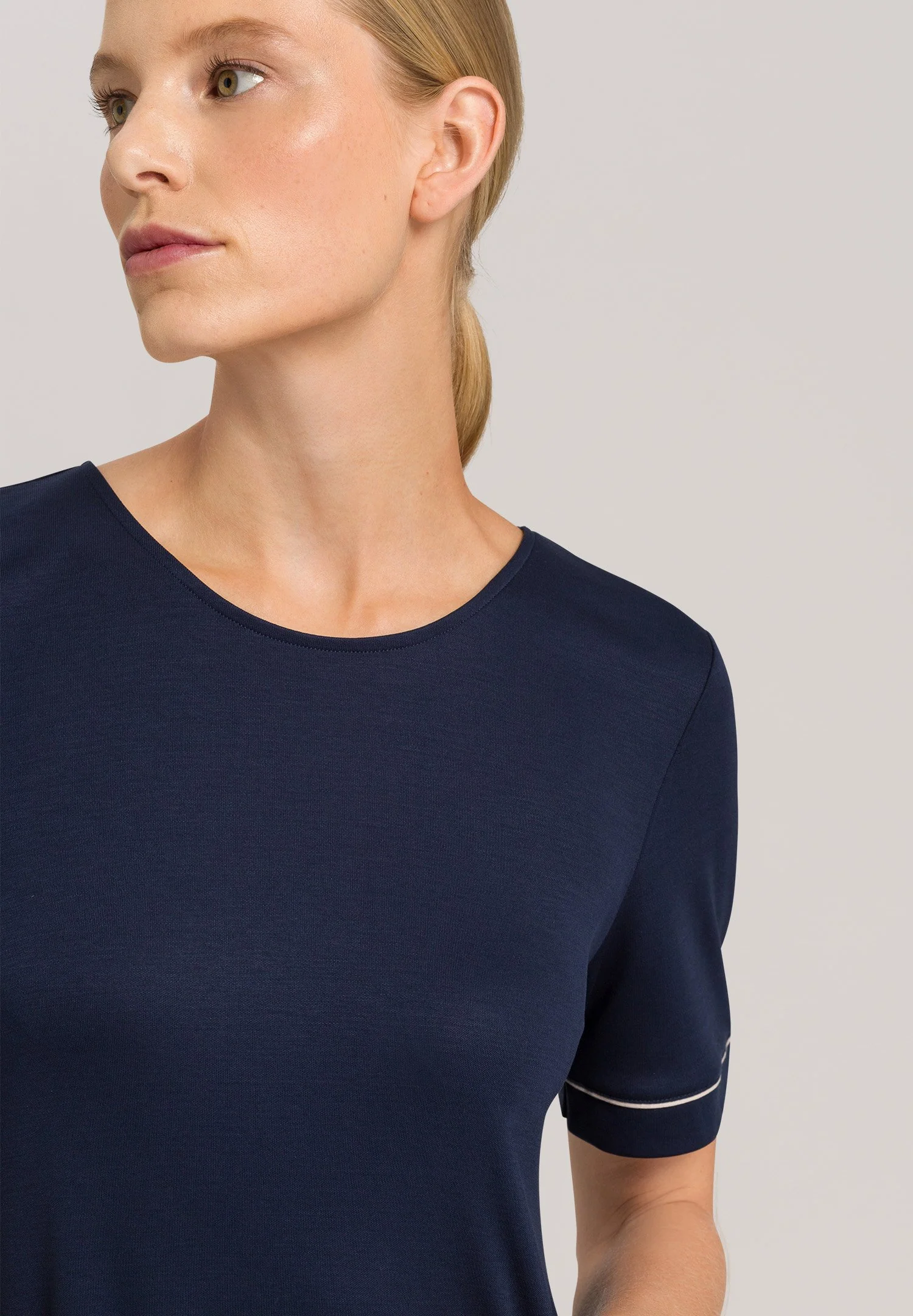 Natural Comfort S/SLV Nightdress 90cm | deep navy 077963-071610 - Image 6