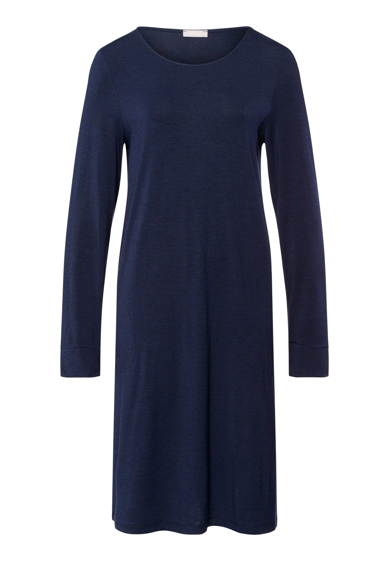 Natural Elegance L/SLV Nightdress 100cm | deep navy 074831-071610