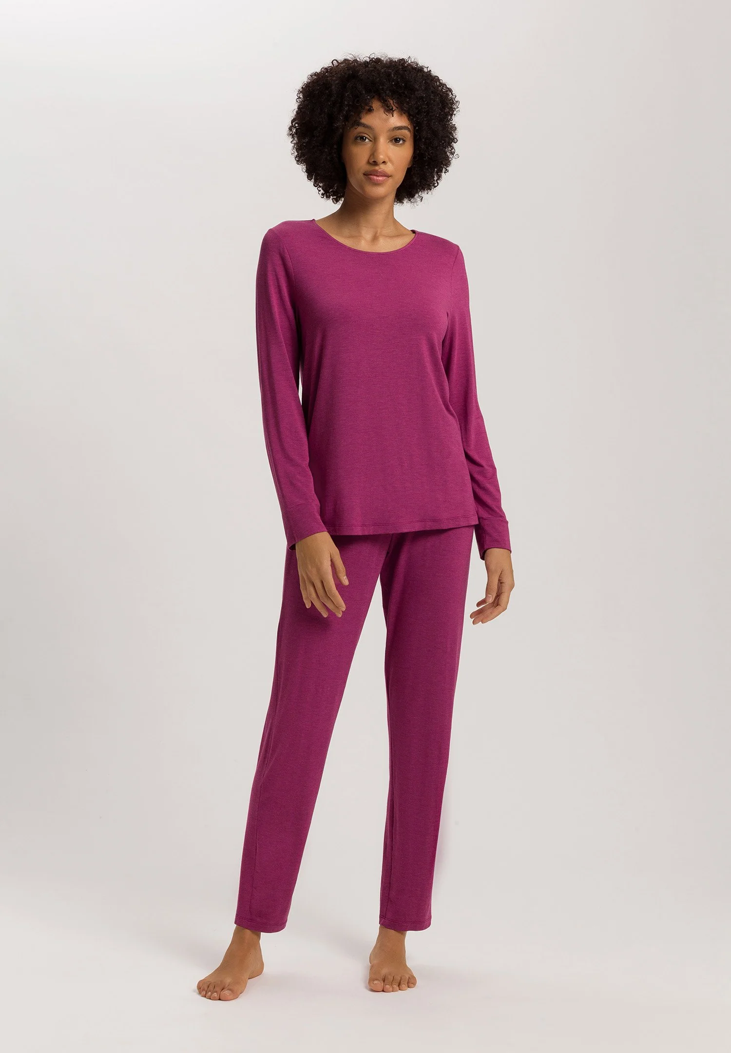 Natural Elegance L/SLV Pajama | tourmaline melange 074951-073056 - Image 2
