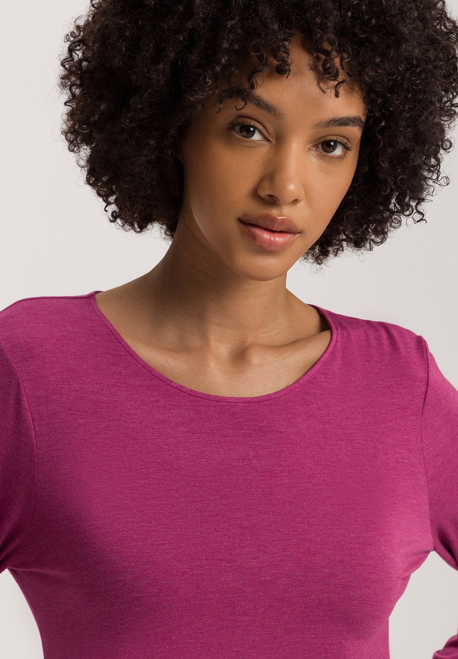 Natural Elegance L/SLV Pajama | tourmaline melange 074951-073056 - Image 5