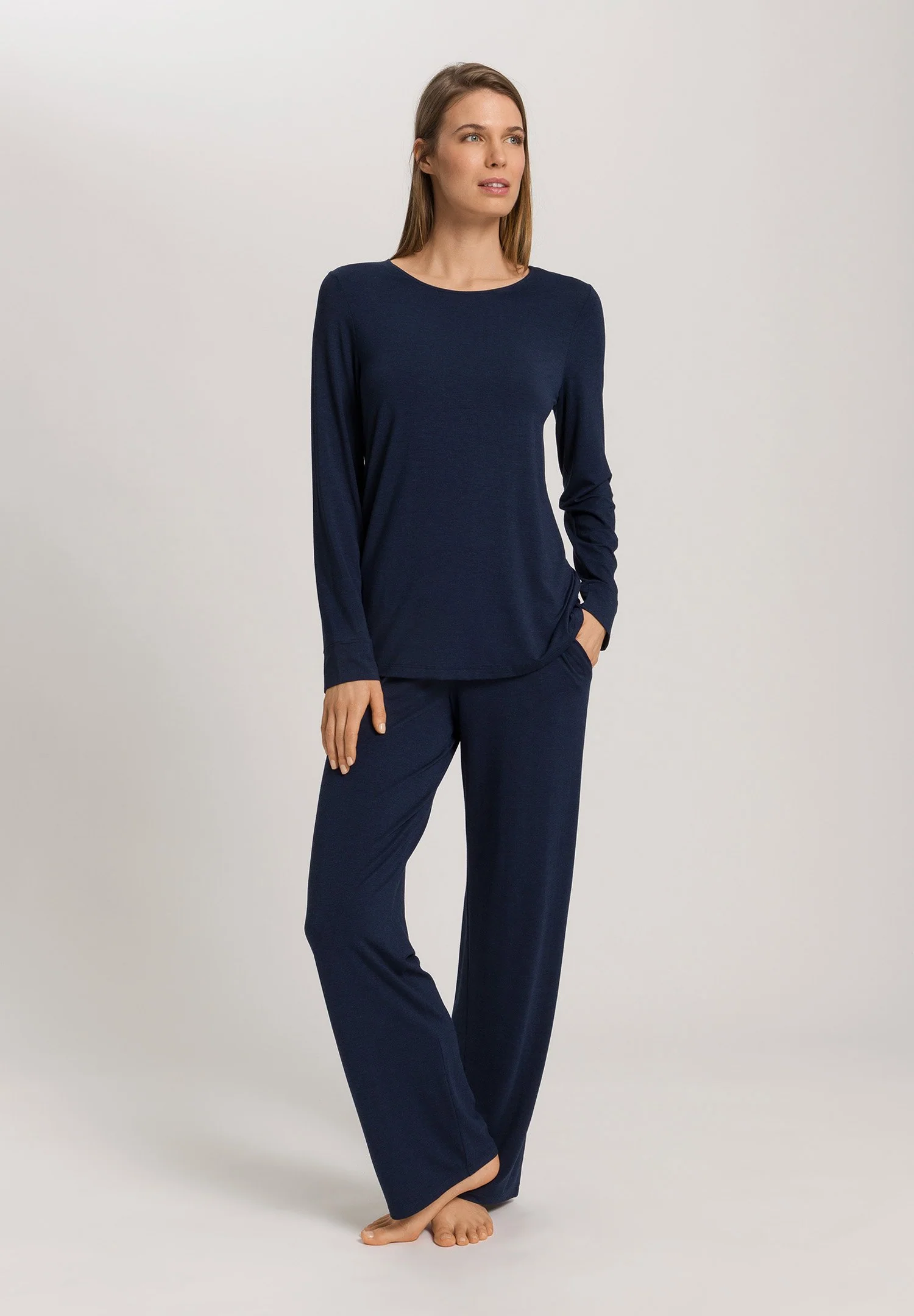 Natural Elegance Long Pants | deep navy 074953-071610 - Image 5