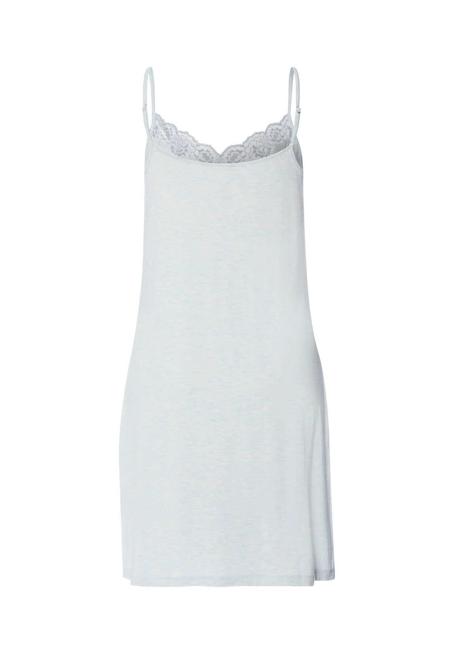 Natural Elegance Spaghetti Dress 90cm | watery blue melange 074901-073081 - Image 3