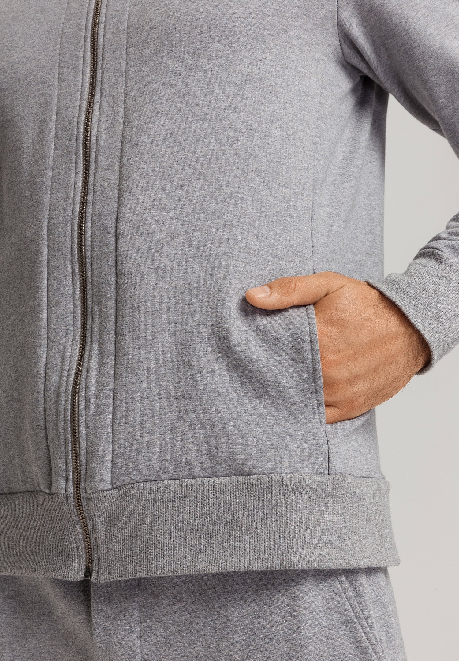 Natural Living Cardigan | grey melange 075774-073014 - Image 6