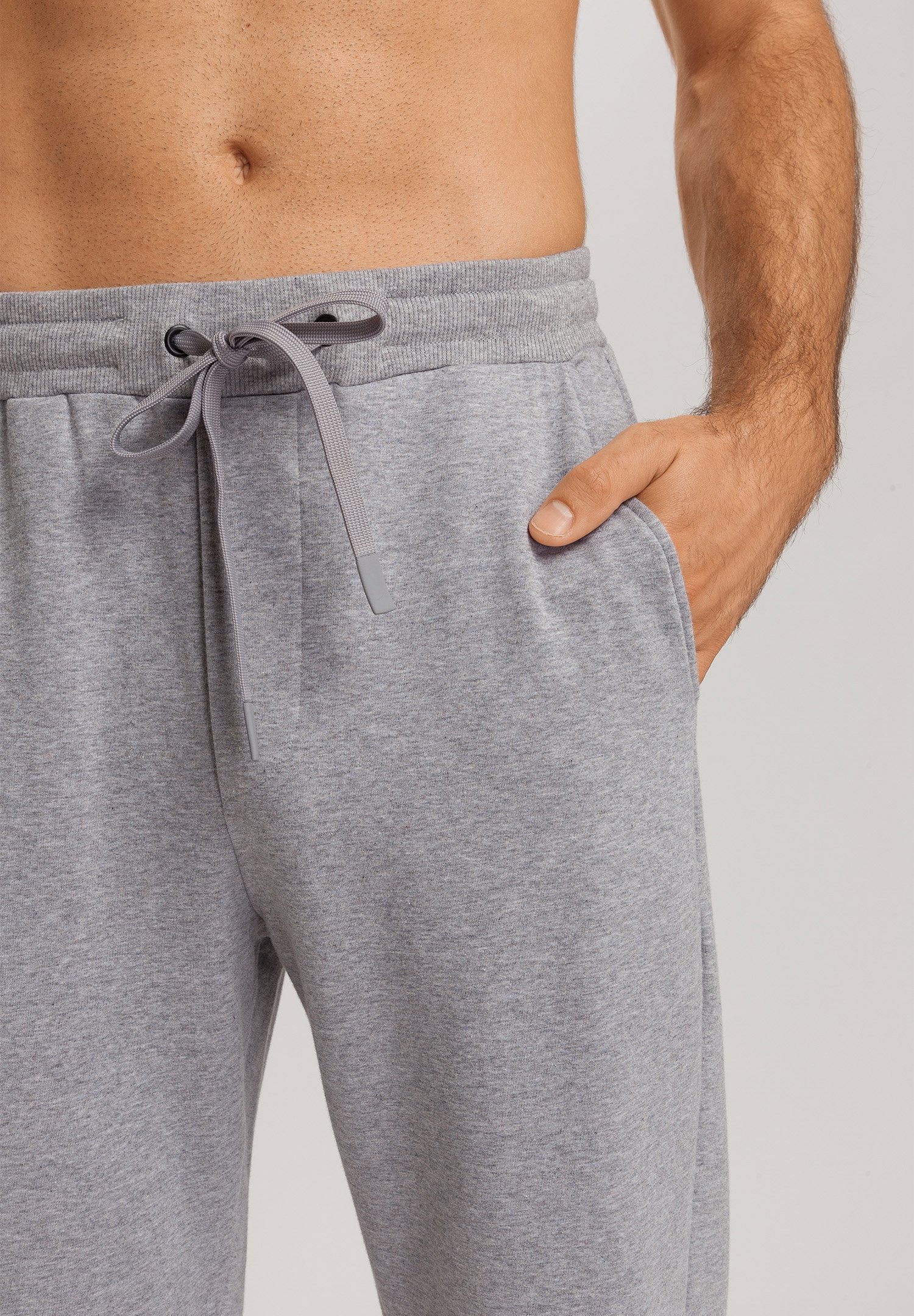 Natural Living Long Pants | grey melange 075773-073014 - Image 6
